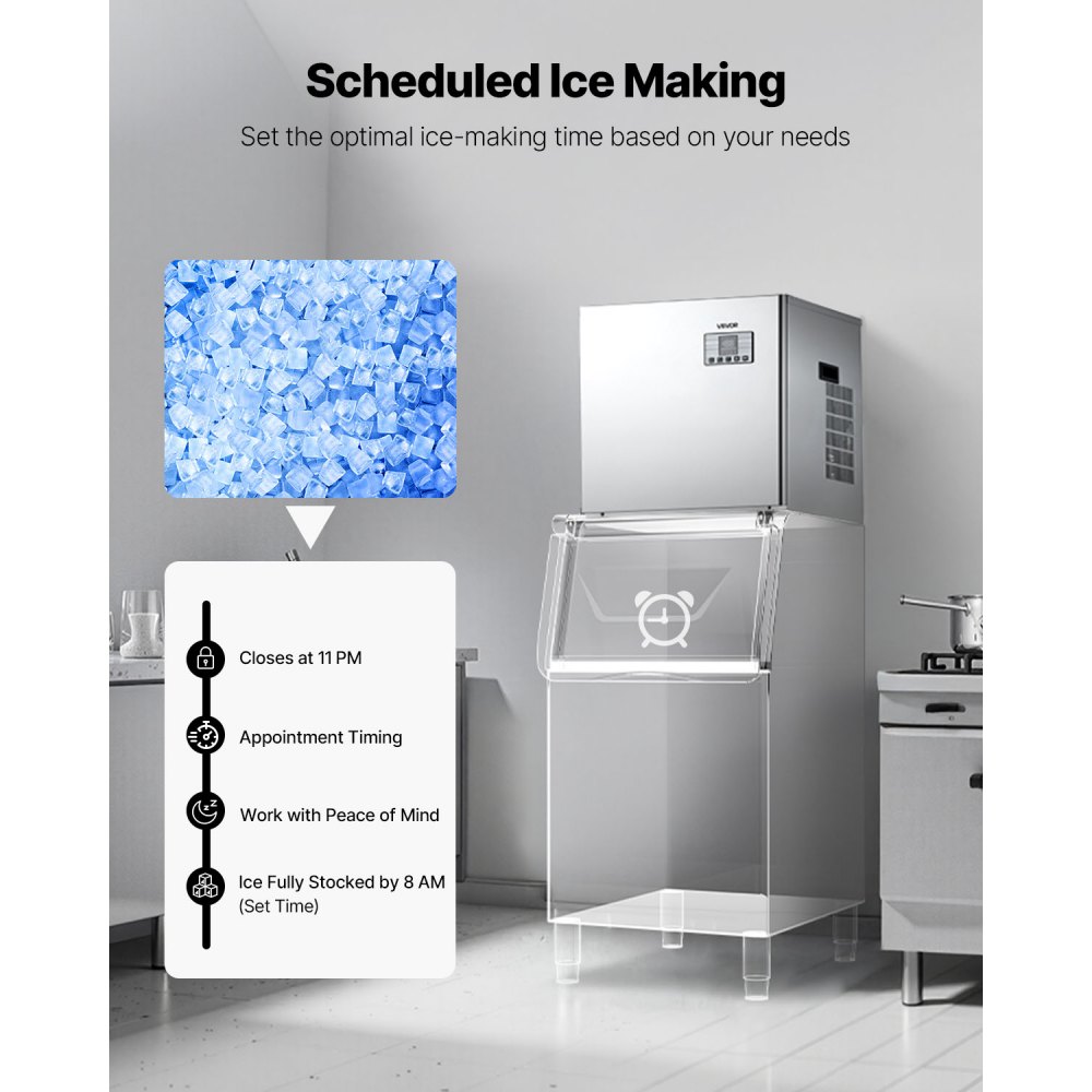 Παγομηχανή VEVOR Επαγγελματική - Κεφαλή, Παγομηχανή από ανοξείδωτο ατσάλι 250 kg/ημέρα με προγραμματισμένη παραγωγή πάγου, αυτοκαθαριζόμενο, ρυθμιζόμενο πάχος, ιδανική για εστιατόριο, μπαρ, καφέ, ξενοδοχείο - Μόνο κεφαλή Παγομηχανή VEVOR Επαγγελματική - Κεφαλή, Παγομηχανή από ανοξείδωτο ατσάλι 250 kg/ημέρα με προγραμματισμένη παραγωγή πάγου, αυτοκαθαριζόμενο, ρυθμιζόμενο πάχος, ιδανική για εστιατόριο, μπαρ, καφέ, ξενοδοχείο - Μόνο κεφαλή