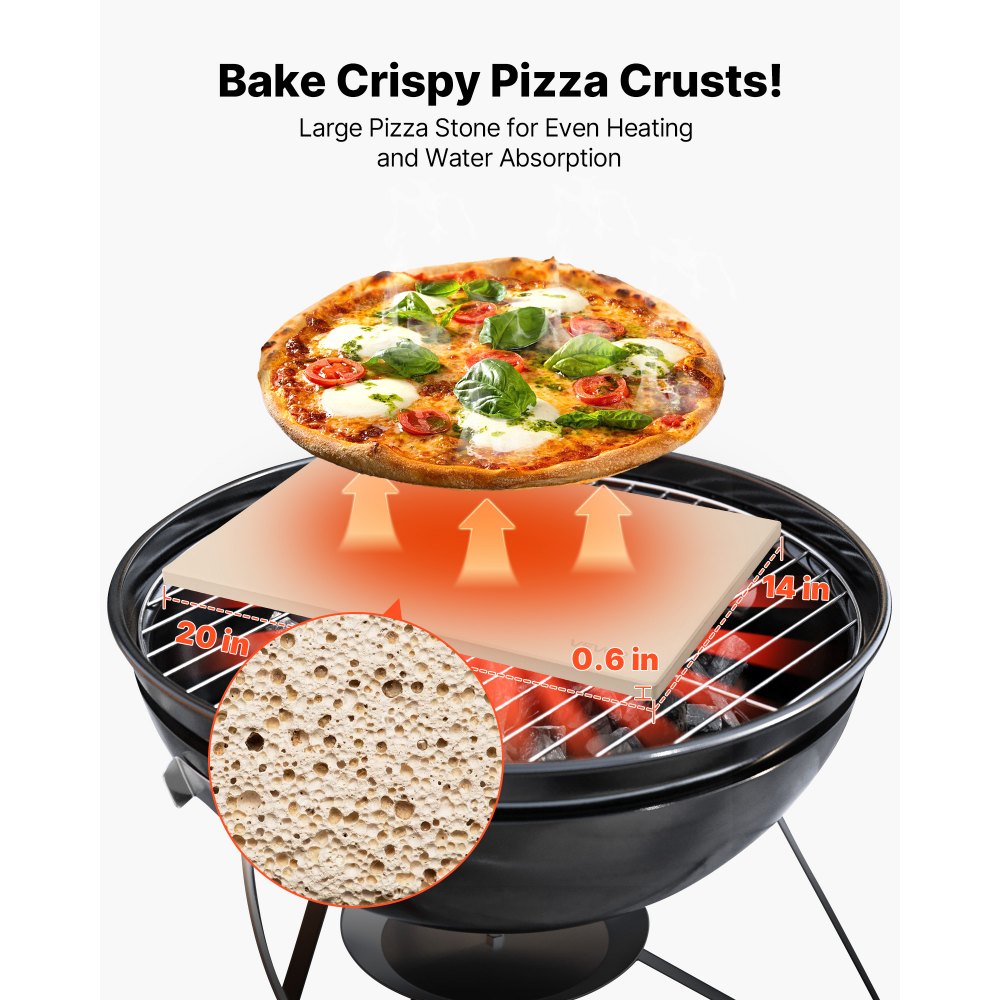 Πέτρα πίτσας VEVOR, ορθογώνια πέτρα πίτσας από κορδιερίτη 508 x 355 mm, πολύ μεγάλη πέτρα ψησίματος με φλοιό αλουμινίου, πάχους 15 mm ανθεκτικό στη θερμότητα κορδιερίτη, για φούρνο, ψήσιμο ψωμιού και πίτσας, ψήσιμο στη σχάρα BBQ Πέτρα πίτσας VEVOR, ορθογώνια πέτρα πίτσας από κορδιερίτη 508 x 355 mm, πολύ μεγάλη πέτρα ψησίματος με φλοιό αλουμινίου, πάχους 15 mm ανθεκτικό στη θερμότητα κορδιερίτη, για φούρνο, ψήσιμο ψωμιού και πίτσας, ψήσιμο στη σχάρα BBQ