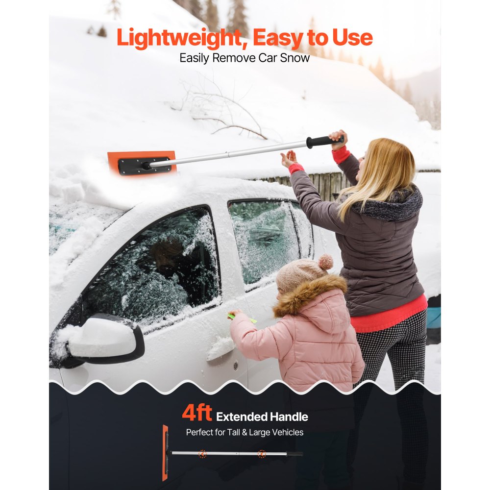 Ξύστρα χιονιού VEVOR, ξύστρα χιονιού οροφής αυτοκινήτου μήκους 1,2 μέτρων, λεπίδα αφρού 45cm για χωρίς γρατσουνιές, αντιολισθητική λαβή, εργαλείο αφαίρεσης ελαφρού χιονιού για καθαρισμό φύλλων οροφής γκαράζ οχήματος και υπολειμμάτων Ξύστρα χιονιού VEVOR, ξύστρα χιονιού οροφής αυτοκινήτου μήκους 1,2 μέτρων, λεπίδα αφρού 45cm για χωρίς γρατσουνιές, αντιολισθητική λαβή, εργαλείο αφαίρεσης ελαφρού χιονιού για καθαρισμό φύλλων οροφής γκαράζ οχήματος και υπολειμμάτων