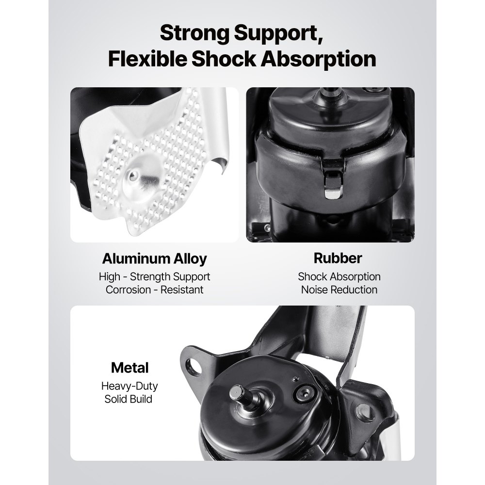 Αντικατάσταση βάσης κινητήρα VEVOR, αριστερή μπροστινή βάση κινητήρα, συμβατή με Chevrolet Silverado 1500 5.3L V8 2014–2018, Ασφαλής στήριξη, Ανθεκτική κατασκευή αλουμινίου, Μαύρο Αντικατάσταση βάσης κινητήρα VEVOR, αριστερή μπροστινή βάση κινητήρα, συμβατή με Chevrolet Silverado 1500 5.3L V8 2014–2018, Ασφαλής στήριξη, Ανθεκτική κατασκευή αλουμινίου, Μαύρο