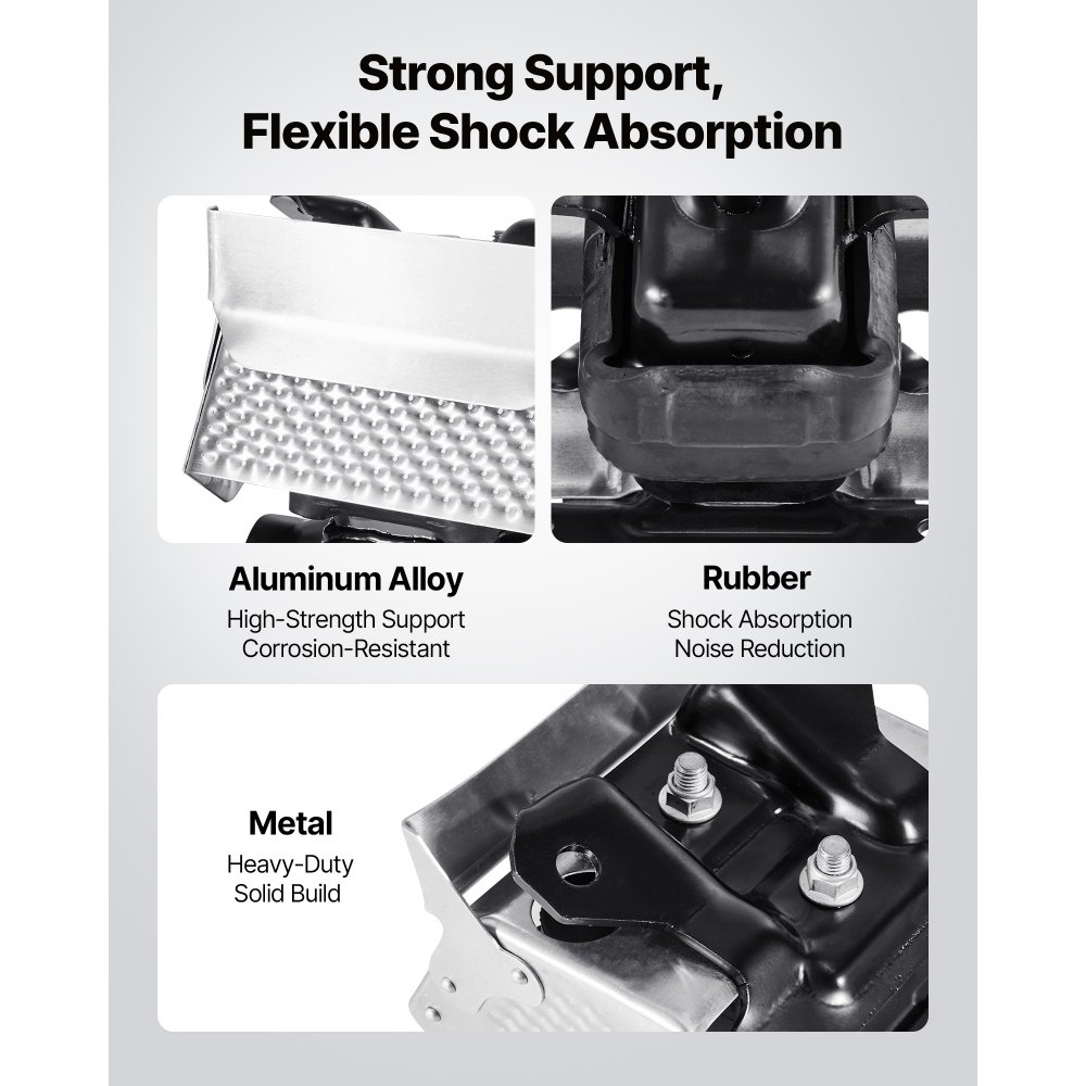 Κιτ αντικατάστασης βάσης κινητήρα VEVOR, σετ 2 τεμαχίων, συμβατό με Chevrolet Silverado 1500 5.3L V8 2007–2013, αντικατάσταση αρχικού κωδικού A5365, A5365, ασφαλής στήριξη, αριστερές και δεξιές μπροστινές βάσεις Κιτ αντικατάστασης βάσης κινητήρα VEVOR, σετ 2 τεμαχίων, συμβατό με Chevrolet Silverado 1500 5.3L V8 2007–2013, αντικατάσταση αρχικού κωδικού A5365, A5365, ασφαλής στήριξη, αριστερές και δεξιές μπροστινές βάσεις