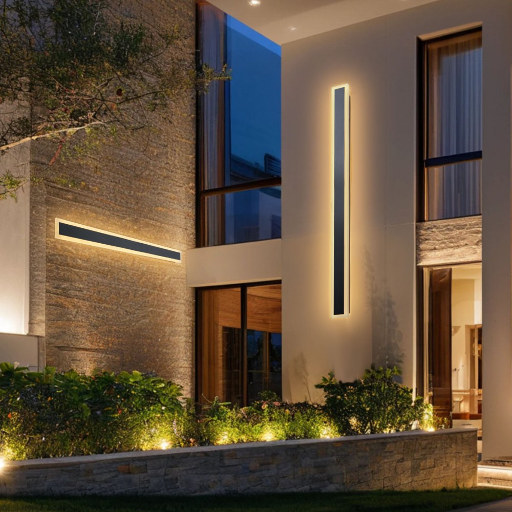 VEVOR Εξωτερικά Φωτιστικά Τοίχου, Πακέτο των 2, Μοντέρνα Εξωτερικά Φωτιστικά Τοίχου με Λωρίδα 1200 mm, Θερμό Λευκό 3000K, IP65 Αδιάβροχο Αντισκωριακό Εξωτερικό Φωτιστικό Τοίχου, για Σπίτι, Βεράντα, Γκαράζ VEVOR Εξωτερικά Φωτιστικά Τοίχου, Πακέτο των 2, Μοντέρνα Εξωτερικά Φωτιστικά Τοίχου με Λωρίδα 1200 mm, Θερμό Λευκό 3000K, IP65 Αδιάβροχο Αντισκωριακό Εξωτερικό Φωτιστικό Τοίχου, για Σπίτι, Βεράντα, Γκαράζ