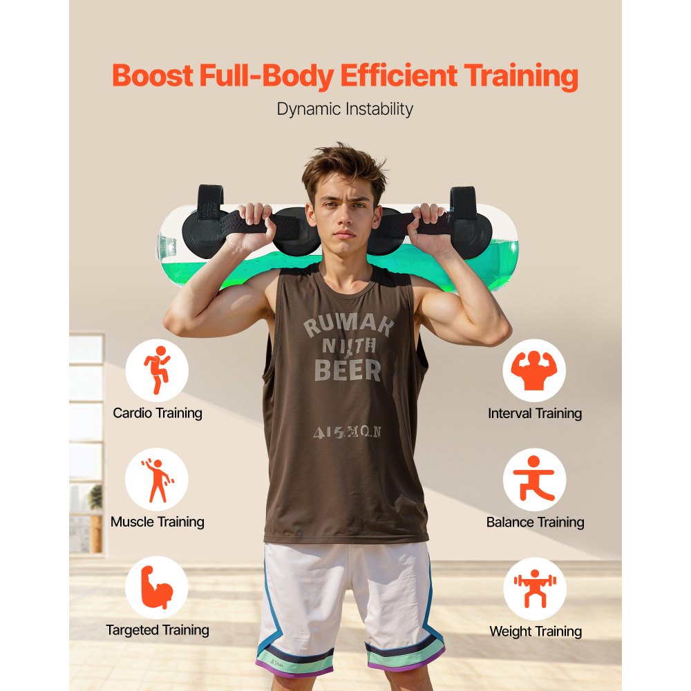 Βάρη νερού VEVOR Aqua Bag, Μεγάλες τσάντες νερού για προπόνηση, Ρυθμιζόμενος φορητός εξοπλισμός σταθερότητας και γυμναστικής ολόκληρου σώματος 22,68 kg, για προπόνηση ενδυνάμωσης κορμού και ισορροπίας, άσκηση στο σπίτι Βάρη νερού VEVOR Aqua Bag, Μεγάλες τσάντες νερού για προπόνηση, Ρυθμιζόμενος φορητός εξοπλισμός σταθερότητας και γυμναστικής ολόκληρου σώματος 22,68 kg, για προπόνηση ενδυνάμωσης κορμού και ισορροπίας, άσκηση στο σπίτι