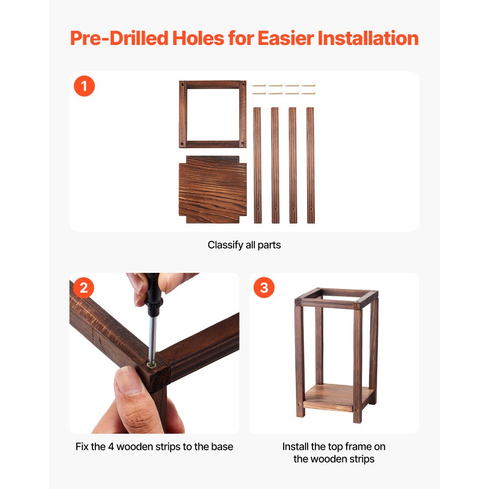 VEVOR 24 τεμάχια Ξύλινο Φανάρι Γάμου, Κηροπήγιο από Ξύλο Κέδρου και Πλαστικό Ξύλινο Φανάρι, Ρουστίκ Διακοσμητικό Κεντρικό Είδος Σπιτιού Ιδανικό για Γαμήλιο Τραπέζι, Πάρτι, Αγροικία, Εσωτερική Διακόσμηση, Καφέ VEVOR 24 τεμάχια Ξύλινο Φανάρι Γάμου, Κηροπήγιο από Ξύλο Κέδρου και Πλαστικό Ξύλινο Φανάρι, Ρουστίκ Διακοσμητικό Κεντρικό Είδος Σπιτιού Ιδανικό για Γαμήλιο Τραπέζι, Πάρτι, Αγροικία, Εσωτερική Διακόσμηση, Καφέ