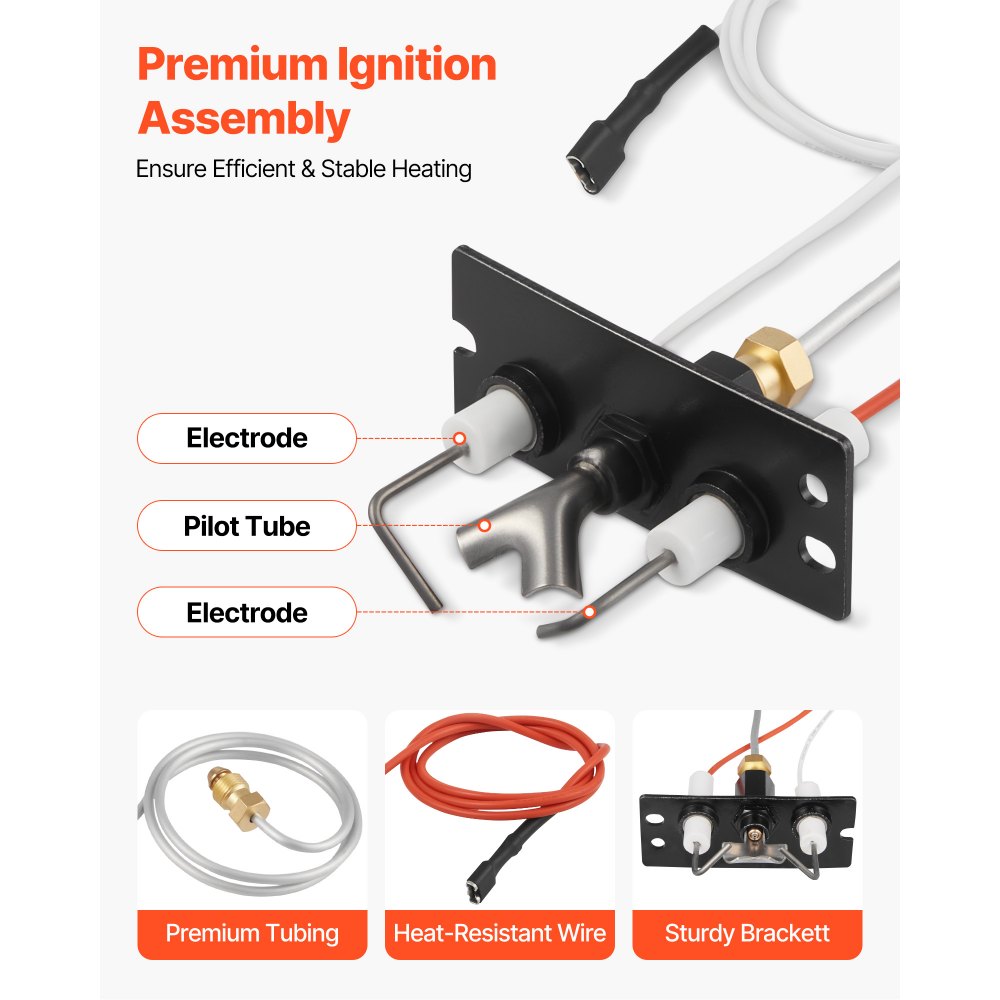 Συγκρότημα πιλότου αερίου VEVOR, OE 2090-012, 2198-012, Συγκρότημα πιλότου τζακιού αερίου SRV2090-012, Αντικατάσταση ανάφλεξης φυσικού αερίου, Τοποθέτηση θερμαντήρα, Heat & Glo, Quadra-Fire, Υπαίθριος τρόπος ζωής, Majestic Συγκρότημα πιλότου αερίου VEVOR, OE 2090-012, 2198-012, Συγκρότημα πιλότου τζακιού αερίου SRV2090-012, Αντικατάσταση ανάφλεξης φυσικού αερίου, Τοποθέτηση θερμαντήρα, Heat & Glo, Quadra-Fire, Υπαίθριος τρόπος ζωής, Majestic