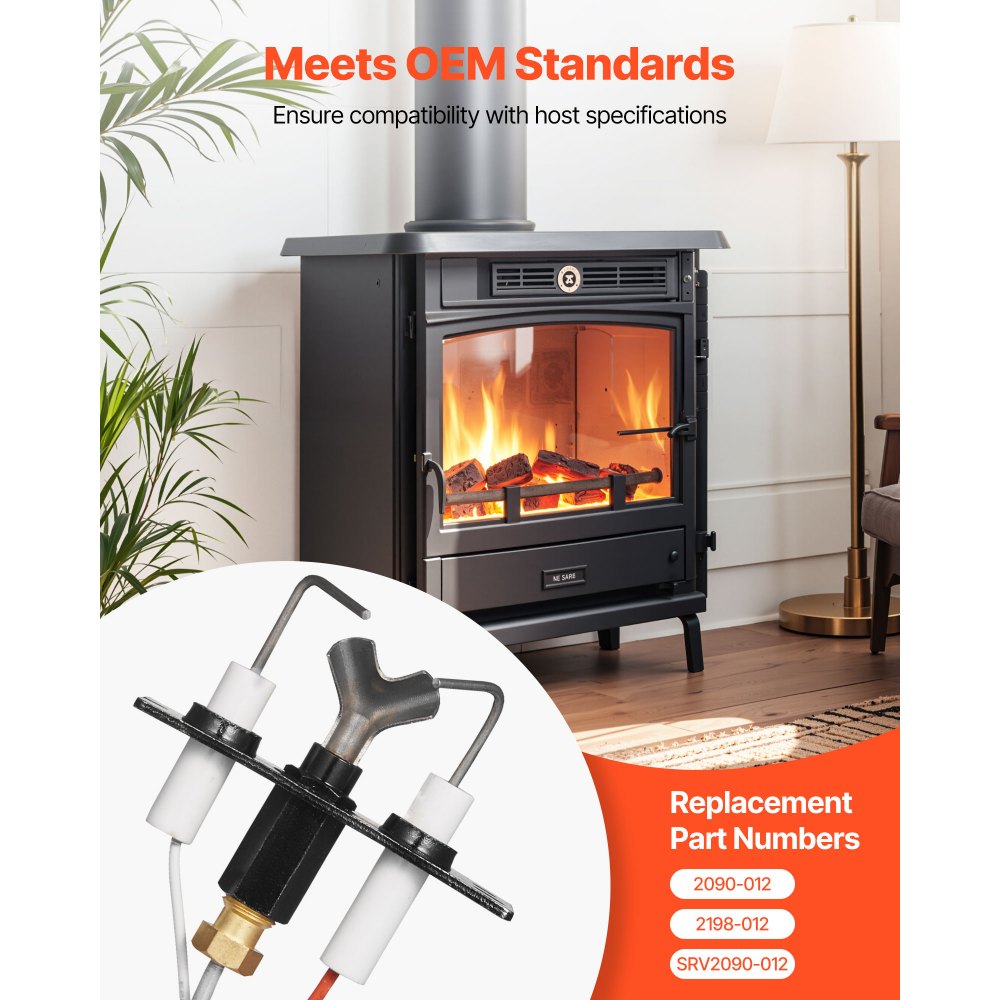 Συγκρότημα πιλότου αερίου VEVOR, OE 2090-012, 2198-012, Συγκρότημα πιλότου τζακιού αερίου SRV2090-012, Αντικατάσταση ανάφλεξης φυσικού αερίου, Τοποθέτηση θερμαντήρα, Heat & Glo, Quadra-Fire, Υπαίθριος τρόπος ζωής, Majestic Συγκρότημα πιλότου αερίου VEVOR, OE 2090-012, 2198-012, Συγκρότημα πιλότου τζακιού αερίου SRV2090-012, Αντικατάσταση ανάφλεξης φυσικού αερίου, Τοποθέτηση θερμαντήρα, Heat & Glo, Quadra-Fire, Υπαίθριος τρόπος ζωής, Majestic