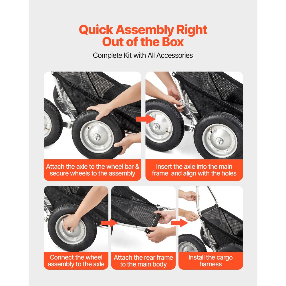 Καρότσια θηραμάτων VEVOR για κυνήγι, καρότσι μεταφοράς ελαφιών 500 λιβρών, καρότσι με ερπυστριοφόρο όχημα βαρέως τύπου, πτυσσόμενο καρότσι μεταφοράς ελαφιών παντός εδάφους με ελαστικά απορρόφησης κραδασμών, καρότσι βοηθητικού εξοπλισμού για κυνήγι και ψάρεμα, πεζοπορία Καρότσια θηραμάτων VEVOR για κυνήγι, καρότσι μεταφοράς ελαφιών 500 λιβρών, καρότσι με ερπυστριοφόρο όχημα βαρέως τύπου, πτυσσόμενο καρότσι μεταφοράς ελαφιών παντός εδάφους με ελαστικά απορρόφησης κραδασμών, καρότσι βοηθητικού εξοπλισμού για κυνήγι και ψάρεμα, πεζοπορία