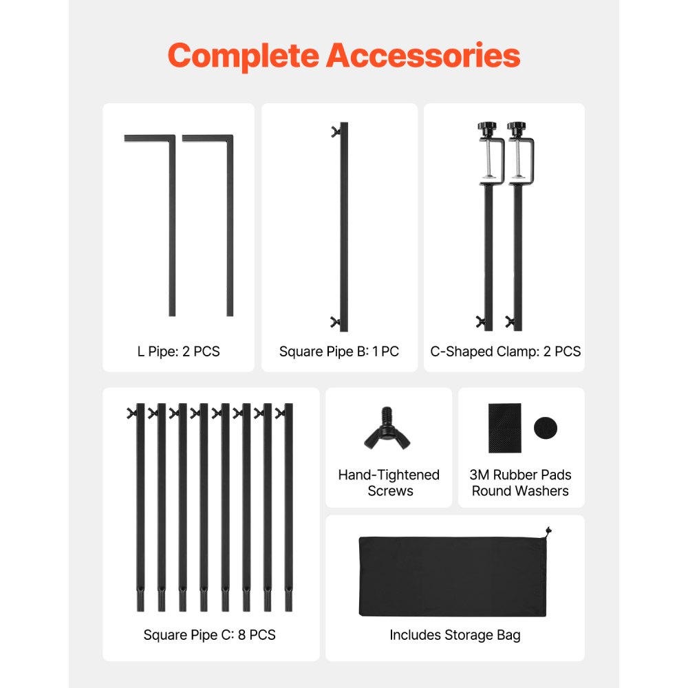 Βάση επιτραπέζιας αψίδας VEVOR με σφιγκτήρες, ύψος 13"-42" και ρυθμιζόμενο μήκος 28"-98", μεταλλική βάση επιτραπέζιας αψίδας, επιτραπέζια αψίδα με μπαλόνι για χριστουγεννιάτικες διακοσμήσεις γάμου, πάρτι γενεθλίων, μαύρη Βάση επιτραπέζιας αψίδας VEVOR με σφιγκτήρες, ύψος 13"-42" και ρυθμιζόμενο μήκος 28"-98", μεταλλική βάση επιτραπέζιας αψίδας, επιτραπέζια αψίδα με μπαλόνι για χριστουγεννιάτικες διακοσμήσεις γάμου, πάρτι γενεθλίων, μαύρη