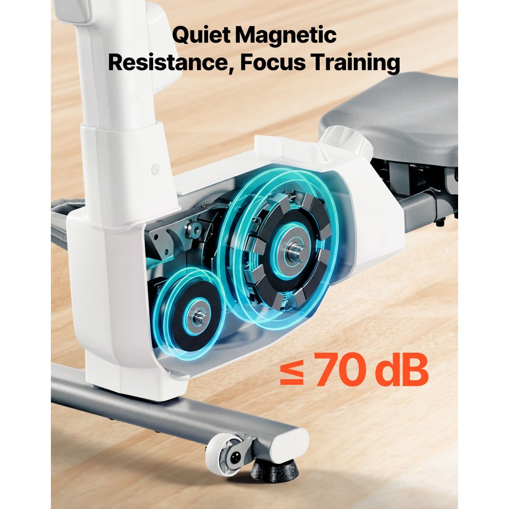 Μαγνητική μηχανή κωπηλασίας VEVOR, αθόρυβη αντίσταση 16 επιπέδων, ρυθμιζόμενη, πτυσσόμενη μηχανή κωπηλασίας για το σπίτι, χωρητικότητα βάρους 158 κιλών, μηχανήματα κωπηλασίας με διπλή ράγα ολίσθησης, συμβατό με εφαρμογή Bluetooth και οθόνη LCD Μαγνητική μηχανή κωπηλασίας VEVOR, αθόρυβη αντίσταση 16 επιπέδων, ρυθμιζόμενη, πτυσσόμενη μηχανή κωπηλασίας για το σπίτι, χωρητικότητα βάρους 158 κιλών, μηχανήματα κωπηλασίας με διπλή ράγα ολίσθησης, συμβατό με εφαρμογή Bluetooth και οθόνη LCD