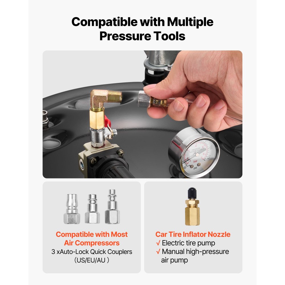 Δεξαμενή βαφής με δοχείο πίεσης VEVOR, Δεξαμενή βαφής βαρέως τύπου από χάλυβα 40 λίτρων, Δοχεία βαφής με πίεση ψεκασμού με τρεις συνδέσμους γρήγορης σύνδεσης για οικιακή χρήση, DIY, Δημιουργίες τέχνης, Δεξαμενές μεγάλης διαμέτρου Δεξαμενή βαφής με δοχείο πίεσης VEVOR, Δεξαμενή βαφής βαρέως τύπου από χάλυβα 40 λίτρων, Δοχεία βαφής με πίεση ψεκασμού με τρεις συνδέσμους γρήγορης σύνδεσης για οικιακή χρήση, DIY, Δημιουργίες τέχνης, Δεξαμενές μεγάλης διαμέτρου