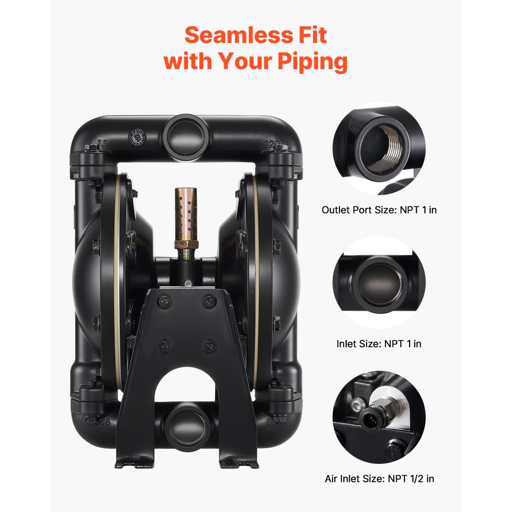 Αεροκίνητη αντλία διπλού διαφράγματος VEVOR, μέγιστη 132,49 LPM, τυπική αντλία εισόδου και εξόδου αέρα, πνευματική αντλία μεταφοράς χρησιμοποιημένων λαδιών, σώμα από κράμα αλουμινίου, διπλά διαφράγματα, για ντίζελ, γράσο, κηροζίνη, βενζίνη Αεροκίνητη αντλία διπλού διαφράγματος VEVOR, μέγιστη 132,49 LPM, τυπική αντλία εισόδου και εξόδου αέρα, πνευματική αντλία μεταφοράς χρησιμοποιημένων λαδιών, σώμα από κράμα αλουμινίου, διπλά διαφράγματα, για ντίζελ, γράσο, κηροζίνη, βενζίνη