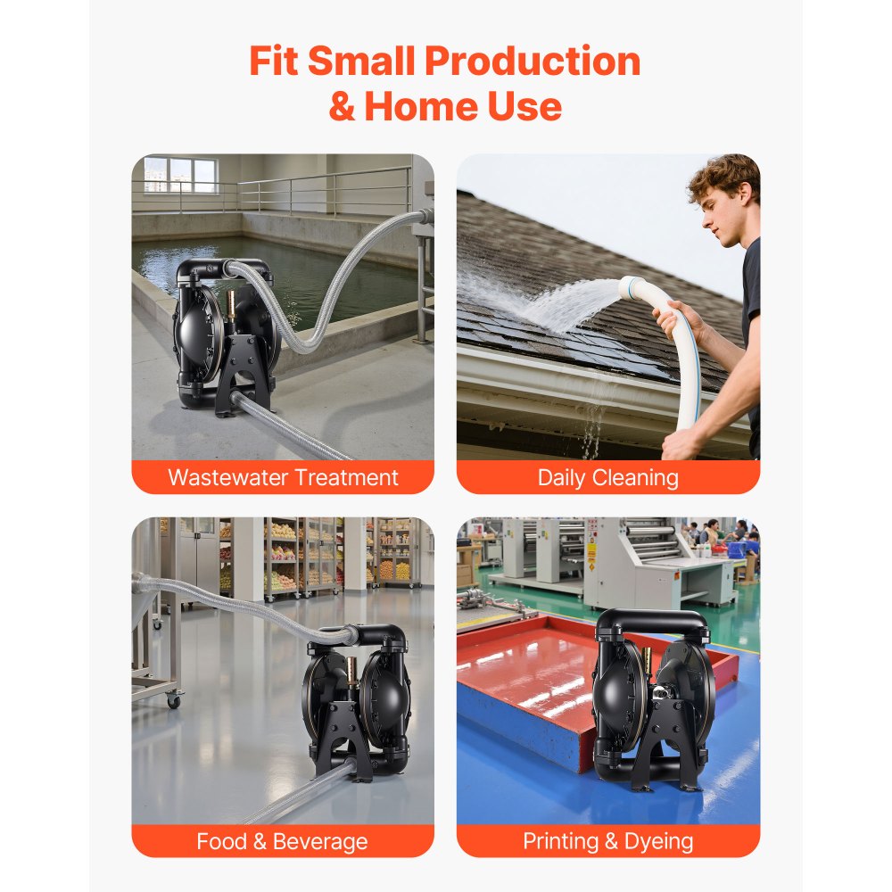 Αεροκίνητη αντλία διπλού διαφράγματος VEVOR, μέγιστη 132,49 LPM, τυπική αντλία εισόδου και εξόδου αέρα, πνευματική αντλία μεταφοράς χρησιμοποιημένων λαδιών, σώμα από κράμα αλουμινίου, διπλά διαφράγματα, για ντίζελ, γράσο, κηροζίνη, βενζίνη Αεροκίνητη αντλία διπλού διαφράγματος VEVOR, μέγιστη 132,49 LPM, τυπική αντλία εισόδου και εξόδου αέρα, πνευματική αντλία μεταφοράς χρησιμοποιημένων λαδιών, σώμα από κράμα αλουμινίου, διπλά διαφράγματα, για ντίζελ, γράσο, κηροζίνη, βενζίνη