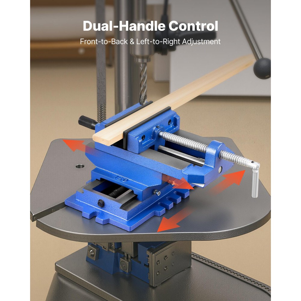Μέγγενη τρυπανιού VEVOR Cross Slide, πλάτος σιαγόνων 4 ιντσών, μέγγενη πάγκου άξονα XY 2 κατευθύνσεων, μέγιστο άνοιγμα σιαγόνων 3,5 ιντσών, χυτοσίδηρος βαρέως τύπου, σφιγκτήρας μέγγενης πάγκου εργασίας, για ξυλουργική, τρύπημα, φρέζα CNC Μέγγενη τρυπανιού VEVOR Cross Slide, πλάτος σιαγόνων 4 ιντσών, μέγγενη πάγκου άξονα XY 2 κατευθύνσεων, μέγιστο άνοιγμα σιαγόνων 3,5 ιντσών, χυτοσίδηρος βαρέως τύπου, σφιγκτήρας μέγγενης πάγκου εργασίας, για ξυλουργική, τρύπημα, φρέζα CNC