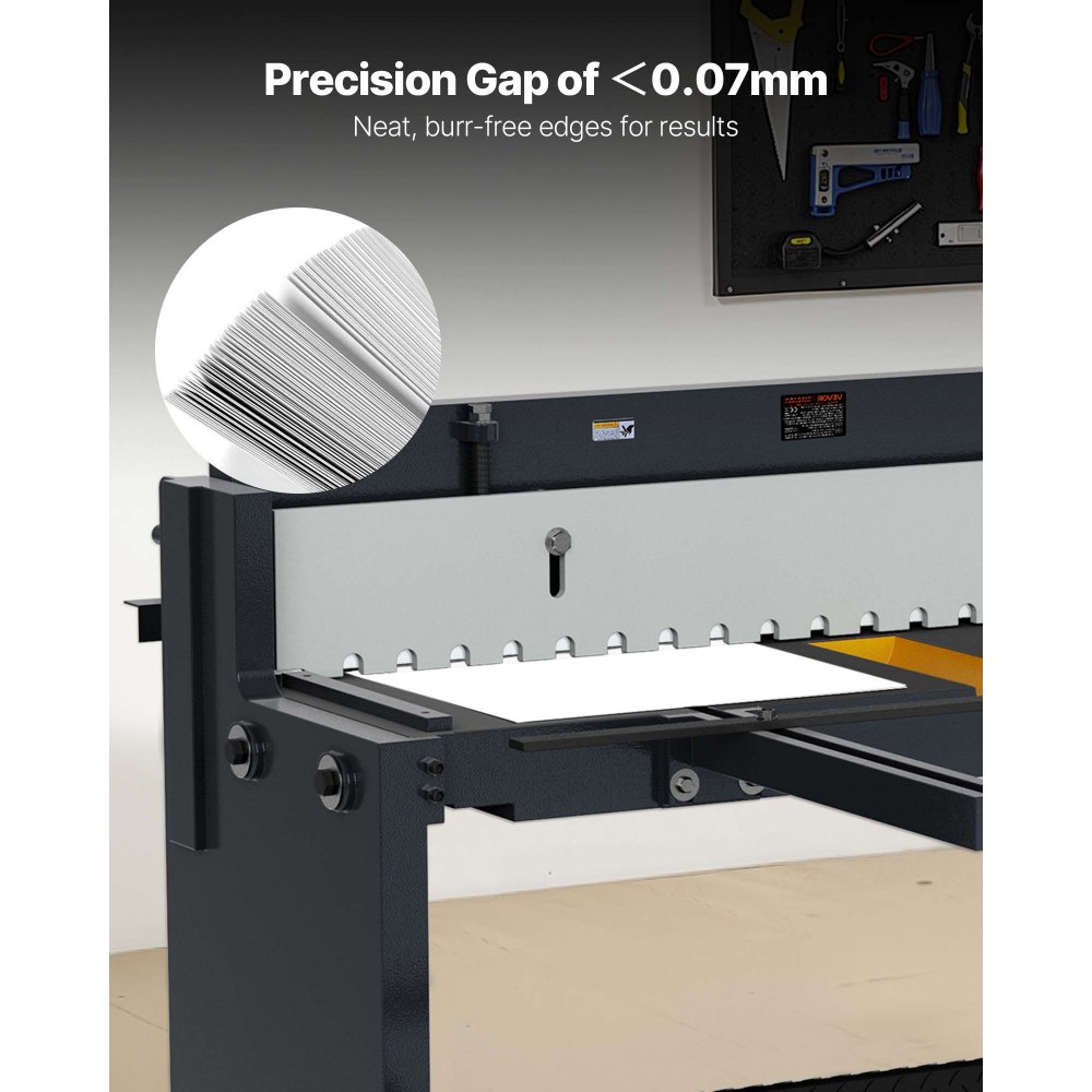 Ψαλίδι λαμαρίνας VEVOR Foot Stomp, χειροκίνητο ψαλίδι δαπέδου πλάτους 1320 mm, με ατσάλινο πλαίσιο από σίδηρο, ρυθμιζόμενο διάκενο λεπίδας, στοπ υλικού, έλεγχος ποδοκίνητου πεντάλ για κοπή χάλυβα, χαλκού, οπλισμού και αλουμινίου Ψαλίδι λαμαρίνας VEVOR Foot Stomp, χειροκίνητο ψαλίδι δαπέδου πλάτους 1320 mm, με ατσάλινο πλαίσιο από σίδηρο, ρυθμιζόμενο διάκενο λεπίδας, στοπ υλικού, έλεγχος ποδοκίνητου πεντάλ για κοπή χάλυβα, χαλκού, οπλισμού και αλουμινίου