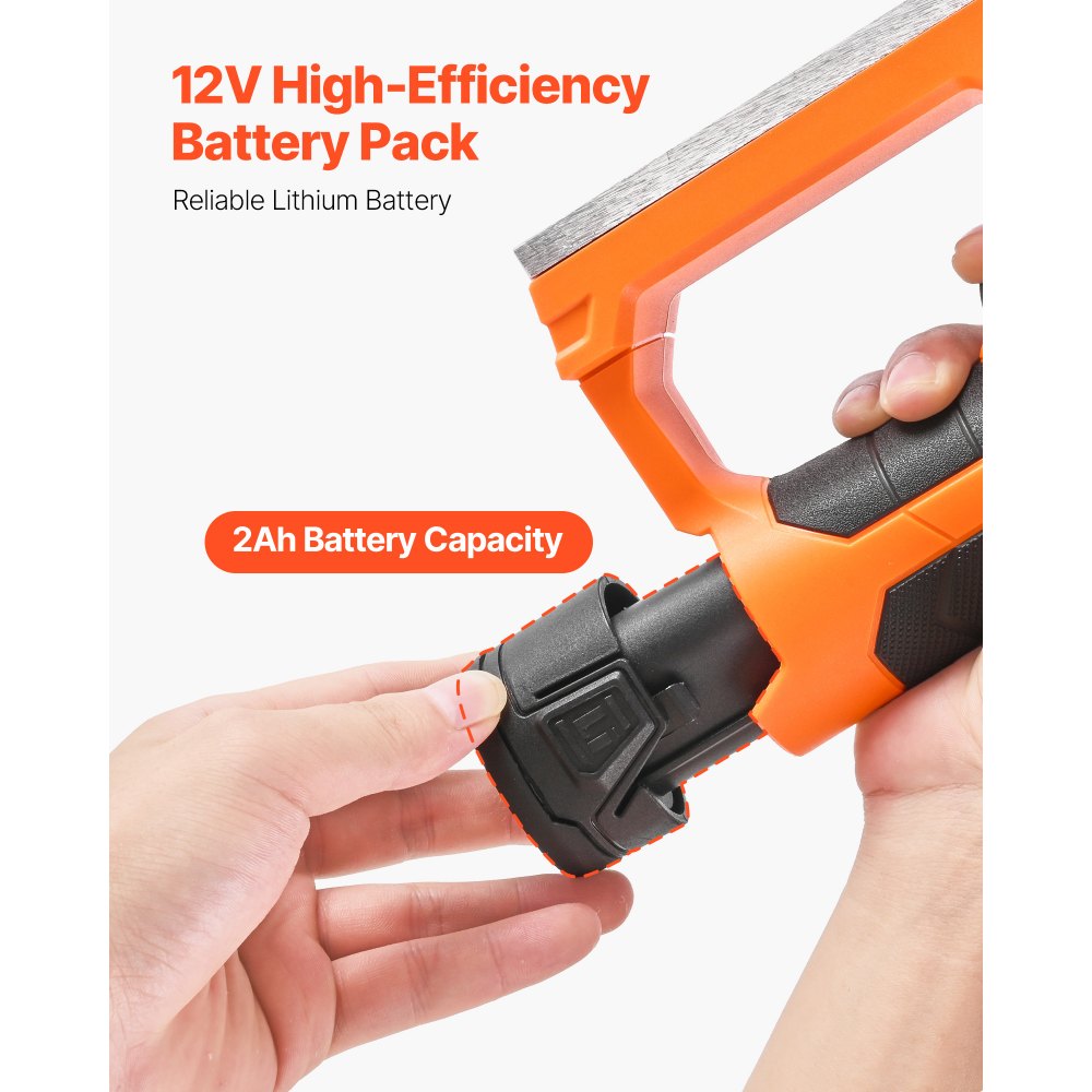 Μπαταρία ιόντων λιθίου VEVOR, 12V 2Ah, Φορητή μπαταρία λιθίου αντικατάστασης, με προσαρμογέα γενικής χρήσης, εύκολη στη μεταφορά, συμβατή με διασυνδέσεις Makita, Ασύρματη ηλεκτρική πλάνη χειρός VEVOR, 1 τεμάχιο Μπαταρία ιόντων λιθίου VEVOR, 12V 2Ah, Φορητή μπαταρία λιθίου αντικατάστασης, με προσαρμογέα γενικής χρήσης, εύκολη στη μεταφορά, συμβατή με διασυνδέσεις Makita, Ασύρματη ηλεκτρική πλάνη χειρός VEVOR, 1 τεμάχιο