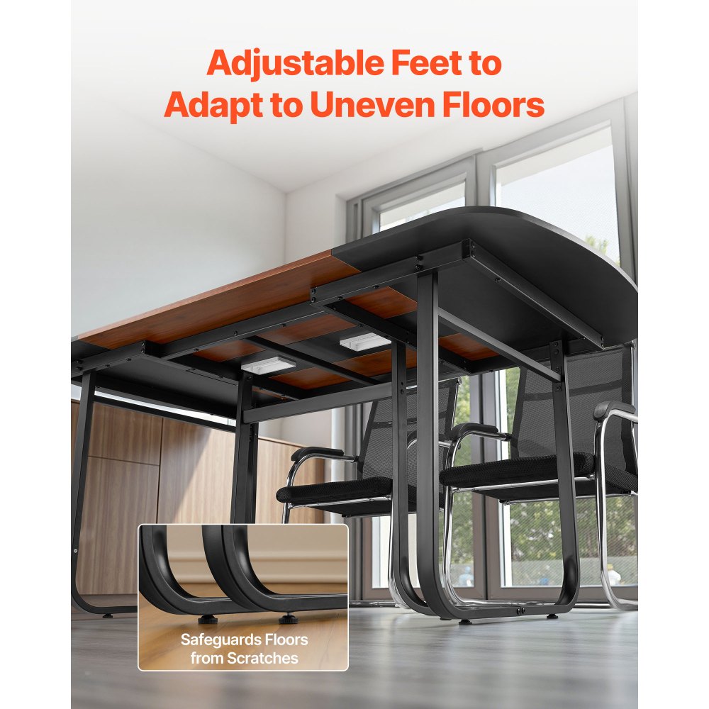 Τραπέζι Συνεδριάσεων VEVOR, Οβάλ Γραφείο 1800 mm για Συσκέψεις 6-8 Ατόμων, Μοντέρνο Γραφείο Σεμιναρίων με Μεταλλικά Πόδια, Μεγάλο Γραφείο Συνεδριάσεων για Γραφείο, Αίθουσα Συσκέψεων, Αίθουσα Συνεδριάσεων, Εύκολη Συναρμολόγηση, Μαύρο & Καφέ Τραπέζι Συνεδριάσεων VEVOR, Οβάλ Γραφείο 1800 mm για Συσκέψεις 6-8 Ατόμων, Μοντέρνο Γραφείο Σεμιναρίων με Μεταλλικά Πόδια, Μεγάλο Γραφείο Συνεδριάσεων για Γραφείο, Αίθουσα Συσκέψεων, Αίθουσα Συνεδριάσεων, Εύκολη Συναρμολόγηση, Μαύρο & Καφέ