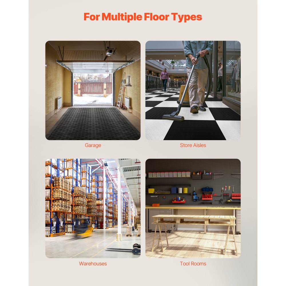 Κιτ ακμών μετάβασης για αρσενικά δάπεδα γκαράζ VEVOR, 15 τεμάχια ανθεκτικά αρθρωτά άκρα δαπέδου γκαράζ PP με αλληλοσύνδεση, αντιολισθητικά, εύκολα στη συναρμολόγηση, συμβατά μόνο με αναβαθμισμένα πατάκια γκαράζ 6 κλειδιών VEVOR, μαύρο Κιτ ακμών μετάβασης για αρσενικά δάπεδα γκαράζ VEVOR, 15 τεμάχια ανθεκτικά αρθρωτά άκρα δαπέδου γκαράζ PP με αλληλοσύνδεση, αντιολισθητικά, εύκολα στη συναρμολόγηση, συμβατά μόνο με αναβαθμισμένα πατάκια γκαράζ 6 κλειδιών VEVOR, μαύρο