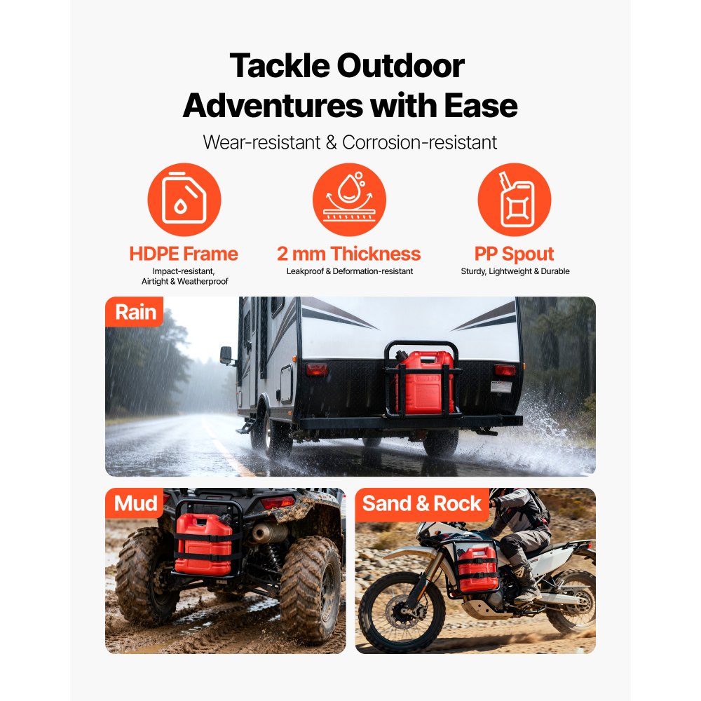 Δοχείο καυσίμου VEVOR, 9,5 L, Δεξαμενή βενζίνης με στόμιο και διαφανή ζυγαριά, μέγιστη παροχή 15 L/min, ασφαλές και στεγανό, φορητό επίπεδο δοχείο υγρού για τα περισσότερα αυτοκίνητα, μοτοσικλέτες, ATV, UTV, κόκκινο, 1 τεμάχιο Δοχείο καυσίμου VEVOR, 9,5 L, Δεξαμενή βενζίνης με στόμιο και διαφανή ζυγαριά, μέγιστη παροχή 15 L/min, ασφαλές και στεγανό, φορητό επίπεδο δοχείο υγρού για τα περισσότερα αυτοκίνητα, μοτοσικλέτες, ATV, UTV, κόκκινο, 1 τεμάχιο