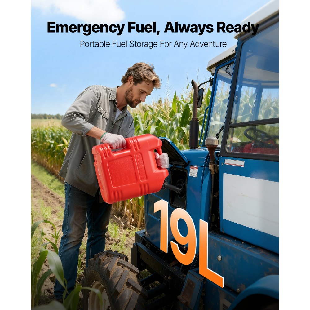 Δοχείο καυσίμου VEVOR, 19 λίτρων, ρεζερβουάρ βενζίνης με στόμιο και διαφανή ζυγαριά, μέγιστη παροχή 15 λίτρα/λεπτό, ασφαλές και στεγανό, φορητό επίπεδο δοχείο υγρού για τα περισσότερα αυτοκίνητα, μοτοσικλέτες, ATV, UTV, κόκκινο, 1 τεμάχιο Δοχείο καυσίμου VEVOR, 19 λίτρων, ρεζερβουάρ βενζίνης με στόμιο και διαφανή ζυγαριά, μέγιστη παροχή 15 λίτρα/λεπτό, ασφαλές και στεγανό, φορητό επίπεδο δοχείο υγρού για τα περισσότερα αυτοκίνητα, μοτοσικλέτες, ATV, UTV, κόκκινο, 1 τεμάχιο