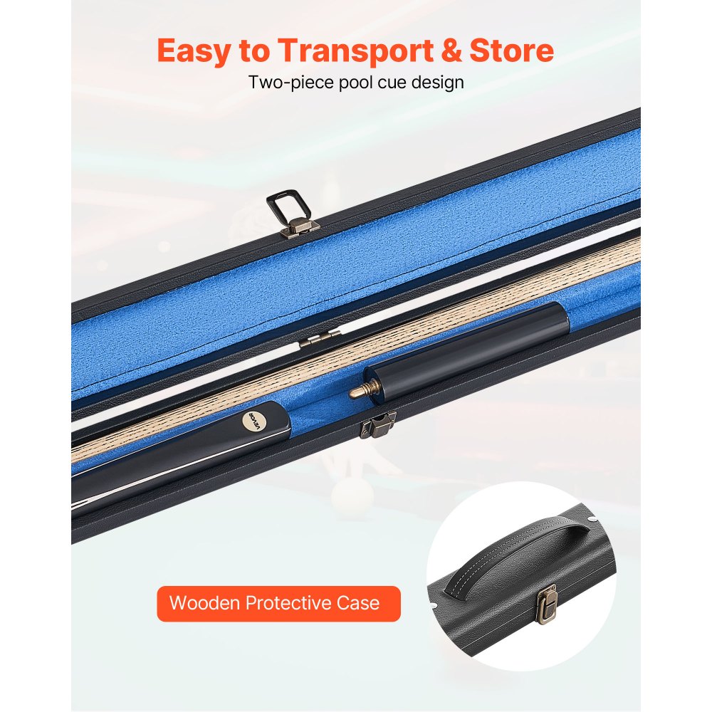 Στέκα Μπιλιάρδου VEVOR, Στέκα Σνούκερ με Αρμό 1447,8 χιλ., Ραβδί Στέκας Σνούκερ με Ράβδο Επέκτασης & Δερμάτινη Μύτη 9,7 χιλ., Ραβδί Μπιλιάρδου 538 γρ. για Επαγγελματικό Τραπέζι Μπιλιάρδου, Μπαρ, Σπίτι, Γραφείο, Περιλαμβάνει Ξύλινη Θήκη Στέκα Μπιλιάρδου VEVOR, Στέκα Σνούκερ με Αρμό 1447,8 χιλ., Ραβδί Στέκας Σνούκερ με Ράβδο Επέκτασης & Δερμάτινη Μύτη 9,7 χιλ., Ραβδί Μπιλιάρδου 538 γρ. για Επαγγελματικό Τραπέζι Μπιλιάρδου, Μπαρ, Σπίτι, Γραφείο, Περιλαμβάνει Ξύλινη Θήκη