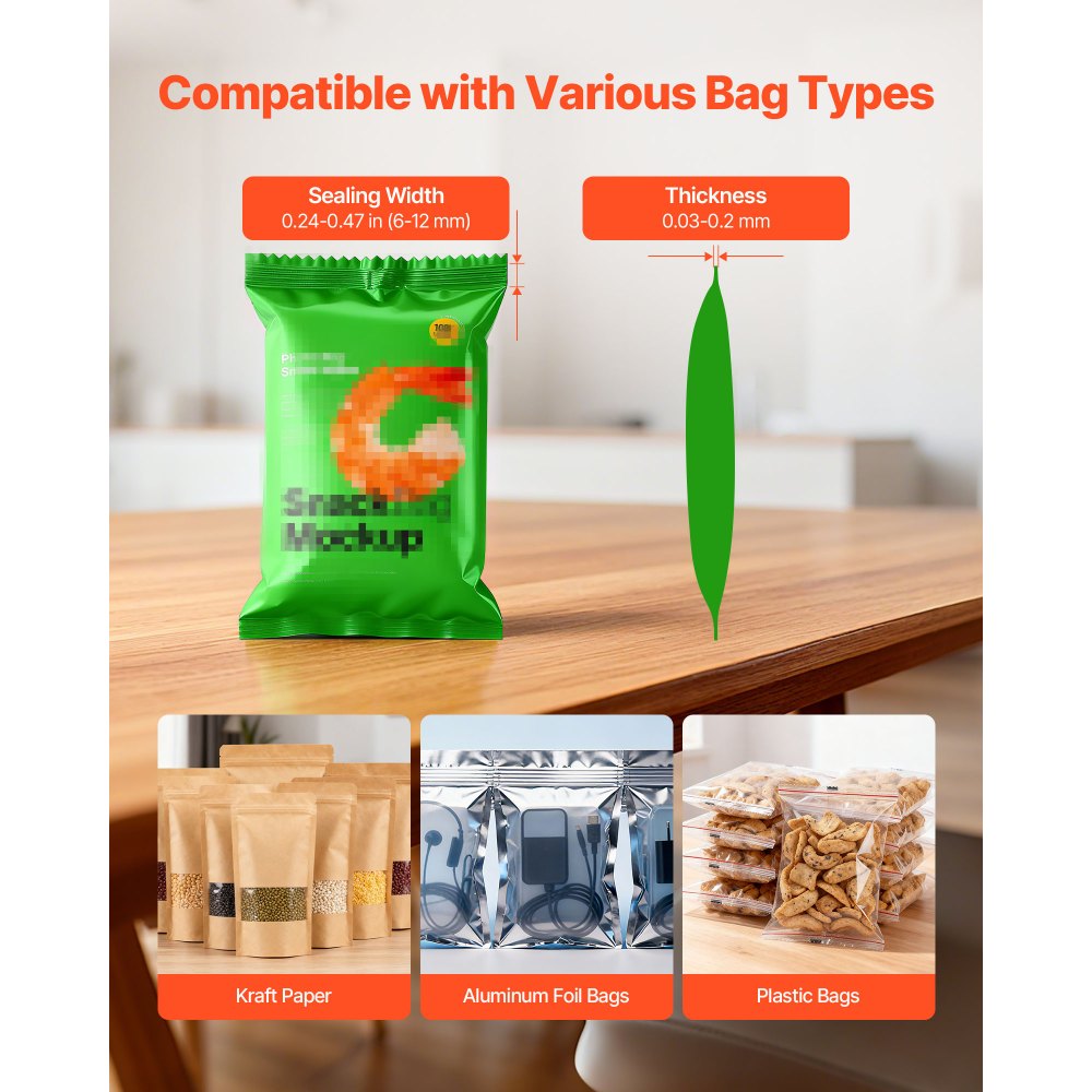 Μηχανή συνεχούς σφράγισης ταινιών σακουλών VEVOR, πλάτος σφράγισης 6-12 mm, οριζόντια μηχανή σφράγισης ταινιών με εκτύπωση με μελάνι, ρυθμιζόμενη θερμοκρασία και ταχύτητα, εμπορική μηχανή θερμικής σφράγισης για πλαστικές σακούλες 0,03-0,8 mm Μηχανή συνεχούς σφράγισης ταινιών σακουλών VEVOR, πλάτος σφράγισης 6-12 mm, οριζόντια μηχανή σφράγισης ταινιών με εκτύπωση με μελάνι, ρυθμιζόμενη θερμοκρασία και ταχύτητα, εμπορική μηχανή θερμικής σφράγισης για πλαστικές σακούλες 0,03-0,8 mm