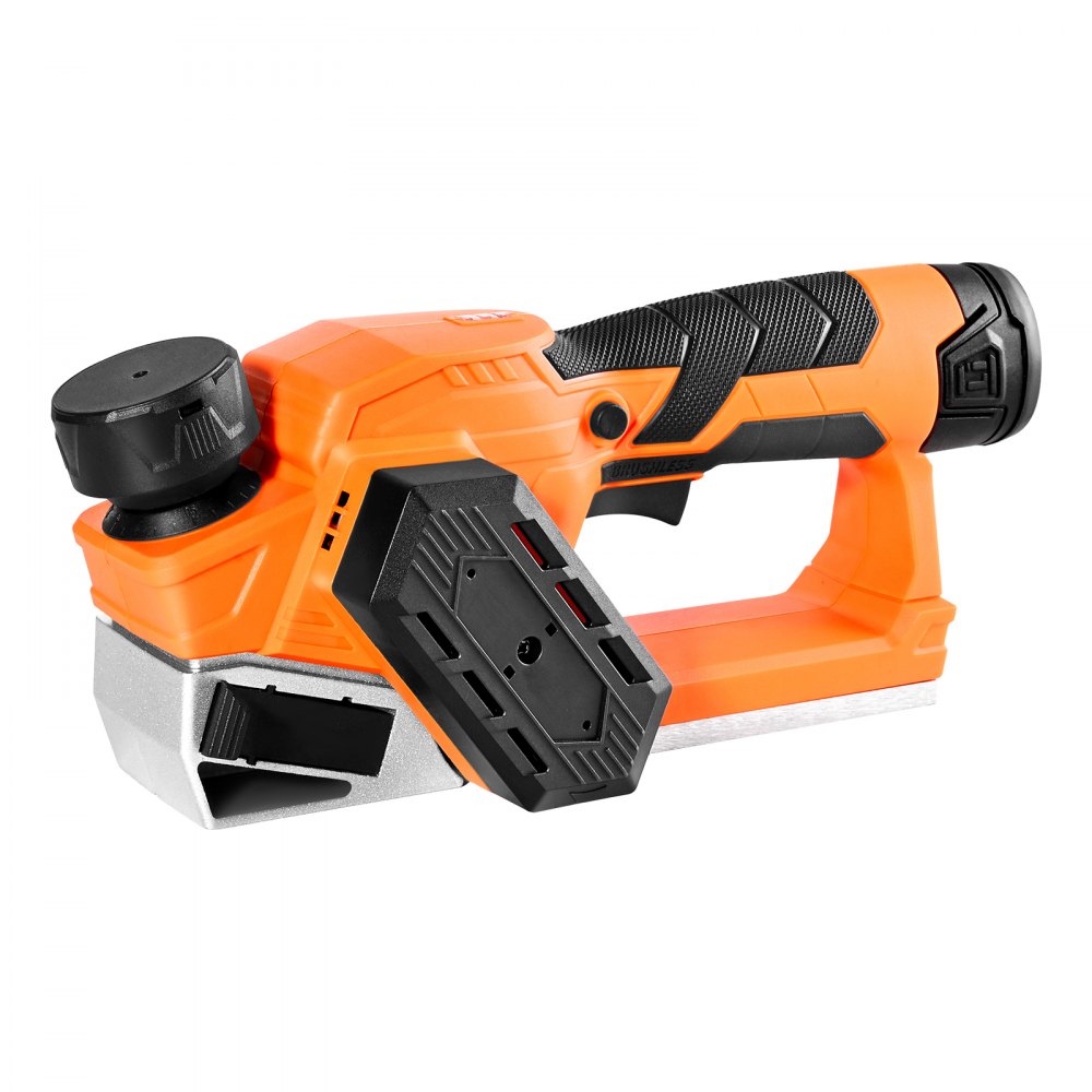 Ασύρματη πλάνη χειρός VEVOR, πλάτος κοπής 56 mm, ηλεκτρική πλάνη χειρός ξύλου 14500 σ.α.λ. με μπαταρία λιθίου 2 Ah 12V, κινητήρα χωρίς ψήκτρες, ρυθμιζόμενο βάθος κοπής, 2 λεπίδες, για ξυλουργική, λοξοτομή ξύλου DIY Ασύρματη πλάνη χειρός VEVOR, πλάτος κοπής 56 mm, ηλεκτρική πλάνη χειρός ξύλου 14500 σ.α.λ. με μπαταρία λιθίου 2 Ah 12V, κινητήρα χωρίς ψήκτρες, ρυθμιζόμενο βάθος κοπής, 2 λεπίδες, για ξυλουργική, λοξοτομή ξύλου DIY