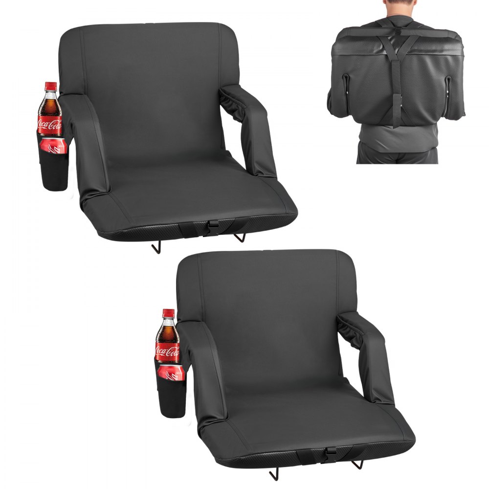 Κάθισμα Σταδίου VEVOR, 6 ρυθμιζόμενες γωνίες καρέκλας λευκής, κάθισμα σταδίου με μαξιλάρι 69,85 mm με στήριξη πλάτης και μπράτσο, φαρδιά καρέκλα λευκής με θήκη για ποτήρια για πικνίκ, σπορ στην παραλία και παιχνίδια Κάθισμα Σταδίου VEVOR, 6 ρυθμιζόμενες γωνίες καρέκλας λευκής, κάθισμα σταδίου με μαξιλάρι 69,85 mm με στήριξη πλάτης και μπράτσο, φαρδιά καρέκλα λευκής με θήκη για ποτήρια για πικνίκ, σπορ στην παραλία και παιχνίδια