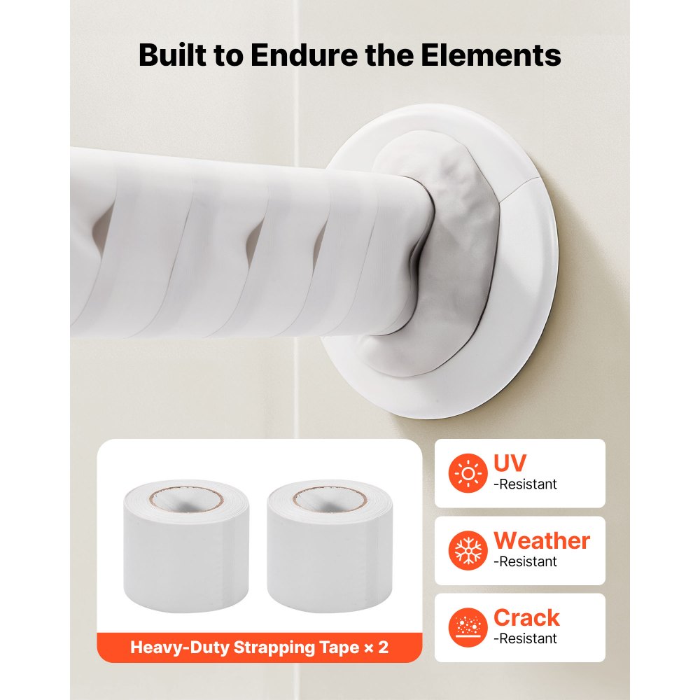 Σετ μίνι σωλήνων διαχωρισμού VEVOR 15,2m, σωλήνας χαλκού AC OD 6,4 & 12,7mm, λευκό μονωμένο πηνίο PE 3/8 με παξιμάδια φαρδιά, ταινίες στερέωσης, για σύστημα μίνι διαχωρισμού HVAC ή αντλίας θερμότητας Σετ μίνι σωλήνων διαχωρισμού VEVOR 15,2m, σωλήνας χαλκού AC OD 6,4 & 12,7mm, λευκό μονωμένο πηνίο PE 3/8 με παξιμάδια φαρδιά, ταινίες στερέωσης, για σύστημα μίνι διαχωρισμού HVAC ή αντλίας θερμότητας