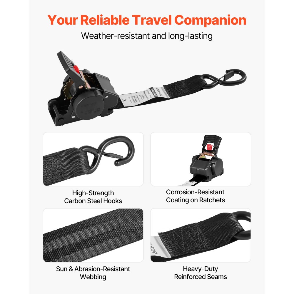 Κιτ πρόσδεσης τάκου τροχού VEVOR, σταθερός ιμάντας πρόσδεσης τρέιλερ, κιτ πρόσδεσης αυτοκινήτου με γάντζο S, αντοχή σε θραύση 748 kg & φορτίο εργασίας 250 kg σύστημα πρόσδεσης μοτοσικλέτας για τρέιλερ, σκάφη, χιονοκίνητα οχήματα Κιτ πρόσδεσης τάκου τροχού VEVOR, σταθερός ιμάντας πρόσδεσης τρέιλερ, κιτ πρόσδεσης αυτοκινήτου με γάντζο S, αντοχή σε θραύση 748 kg & φορτίο εργασίας 250 kg σύστημα πρόσδεσης μοτοσικλέτας για τρέιλερ, σκάφη, χιονοκίνητα οχήματα