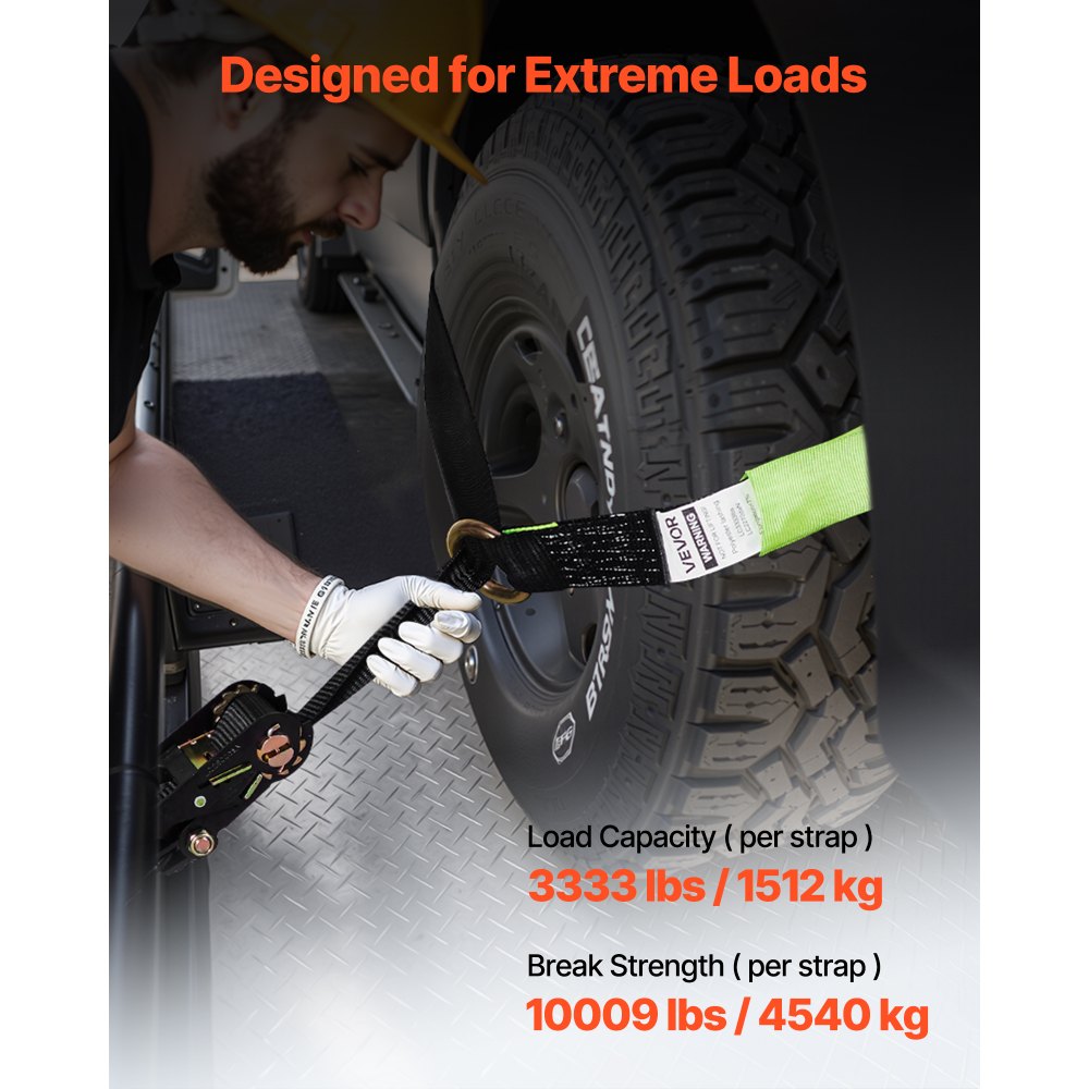 Κιτ πρόσδεσης τάκου τροχού VEVOR, ιμάντας πρόσδεσης τρέιλερ τύπου ελαστικού, κιτ πρόσδεσης αυτοκινήτου με επίπεδο γάντζο, αντοχή σε θραύση 4540 kg & φορτίο εργασίας 1512 kg σύστημα πρόσδεσης μοτοσικλέτας για ATV, SUV, ρυμουλκούμενα Κιτ πρόσδεσης τάκου τροχού VEVOR, ιμάντας πρόσδεσης τρέιλερ τύπου ελαστικού, κιτ πρόσδεσης αυτοκινήτου με επίπεδο γάντζο, αντοχή σε θραύση 4540 kg & φορτίο εργασίας 1512 kg σύστημα πρόσδεσης μοτοσικλέτας για ATV, SUV, ρυμουλκούμενα