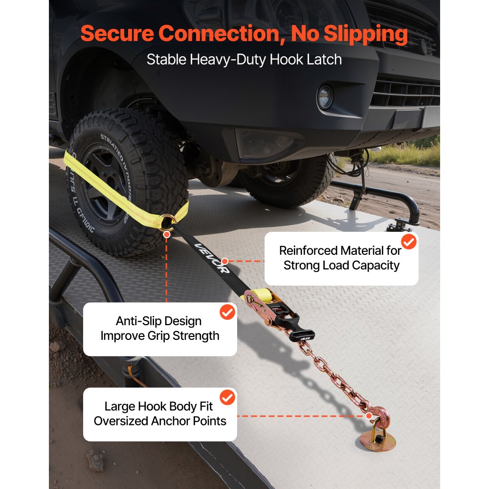 Κιτ πρόσδεσης τάκου τροχού VEVOR, ιμάντας ρυμούλκησης τύπου ελαστικού, κιτ πρόσδεσης αυτοκινήτου με γάντζο βαρέως τύπου, αντοχή σε θραύση 4540 kg & φορτίο εργασίας 1512 kg σύστημα πρόσδεσης μοτοσικλέτας για ATV, SUV, snowmobiles Κιτ πρόσδεσης τάκου τροχού VEVOR, ιμάντας ρυμούλκησης τύπου ελαστικού, κιτ πρόσδεσης αυτοκινήτου με γάντζο βαρέως τύπου, αντοχή σε θραύση 4540 kg & φορτίο εργασίας 1512 kg σύστημα πρόσδεσης μοτοσικλέτας για ATV, SUV, snowmobiles