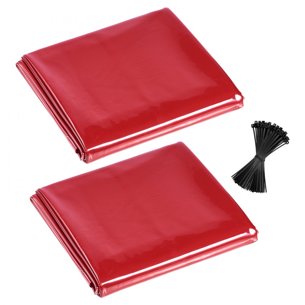 Κουρτίνες συγκόλλησης VEVOR 2 τεμάχια, κουρτίνα συγκόλλησης 1,74 x 2,34m, προστατευτική οθόνη ασφαλείας από βινύλιο ανθεκτική στη φλόγα με προστασία UV 6 επιπέδων και τρύπες κρέμασης, φορητή για εργαστήριο/βιομηχανική χρήση, κόκκινη Κουρτίνες συγκόλλησης VEVOR 2 τεμάχια, κουρτίνα συγκόλλησης 1,74 x 2,34m, προστατευτική οθόνη ασφαλείας από βινύλιο ανθεκτική στη φλόγα με προστασία UV 6 επιπέδων και τρύπες κρέμασης, φορητή για εργαστήριο/βιομηχανική χρήση, κόκκινη