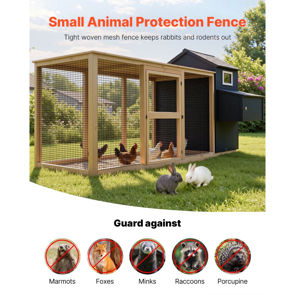 Ύφασμα VEVOR για εξαρτήματα 152cm x 15,2m, ρολό γαλβανισμένου συρματόπλεγματος 1/2 ίντσας 19 Gauge, περίφραξη από συρματόπλεγμα κοτόπουλου με επίστρωση βινυλίου ανθεκτικό στις καιρικές συνθήκες, περίφραξη κήπου με συγκολλημένη περίφραξη φυτών βαρέως τύπου Ύφασμα VEVOR για εξαρτήματα 152cm x 15,2m, ρολό γαλβανισμένου συρματόπλεγματος 1/2 ίντσας 19 Gauge, περίφραξη από συρματόπλεγμα κοτόπουλου με επίστρωση βινυλίου ανθεκτικό στις καιρικές συνθήκες, περίφραξη κήπου με συγκολλημένη περίφραξη φυτών βαρέως τύπου