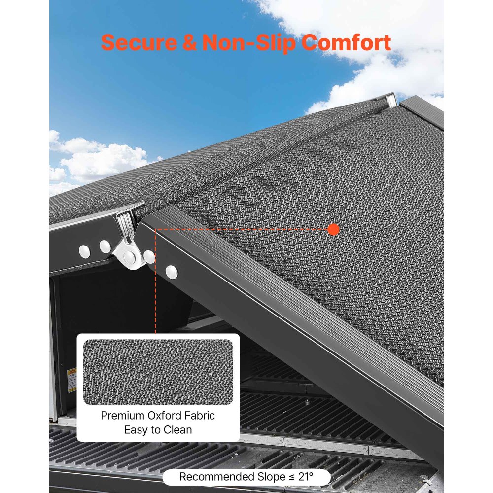 Ράμπα Σκύλου VEVOR για Αυτοκίνητα, 160 x 43,2 cm, Πτυσσόμενες Ράμπες Κατοικίδιων για Μεσαίους & Μεγάλους Σκύλους έως 113 kg, Ράμπα Σκάλας Κατοικίδιων με Αντιολισθητική Επιφάνεια από Ύφασμα Oxford, Φορητές Ράμπες Αυτοκινήτου Σκύλων Εξωτερικού Χώρου για SUV Ράμπα Σκύλου VEVOR για Αυτοκίνητα, 160 x 43,2 cm, Πτυσσόμενες Ράμπες Κατοικίδιων για Μεσαίους & Μεγάλους Σκύλους έως 113 kg, Ράμπα Σκάλας Κατοικίδιων με Αντιολισθητική Επιφάνεια από Ύφασμα Oxford, Φορητές Ράμπες Αυτοκινήτου Σκύλων Εξωτερικού Χώρου για SUV