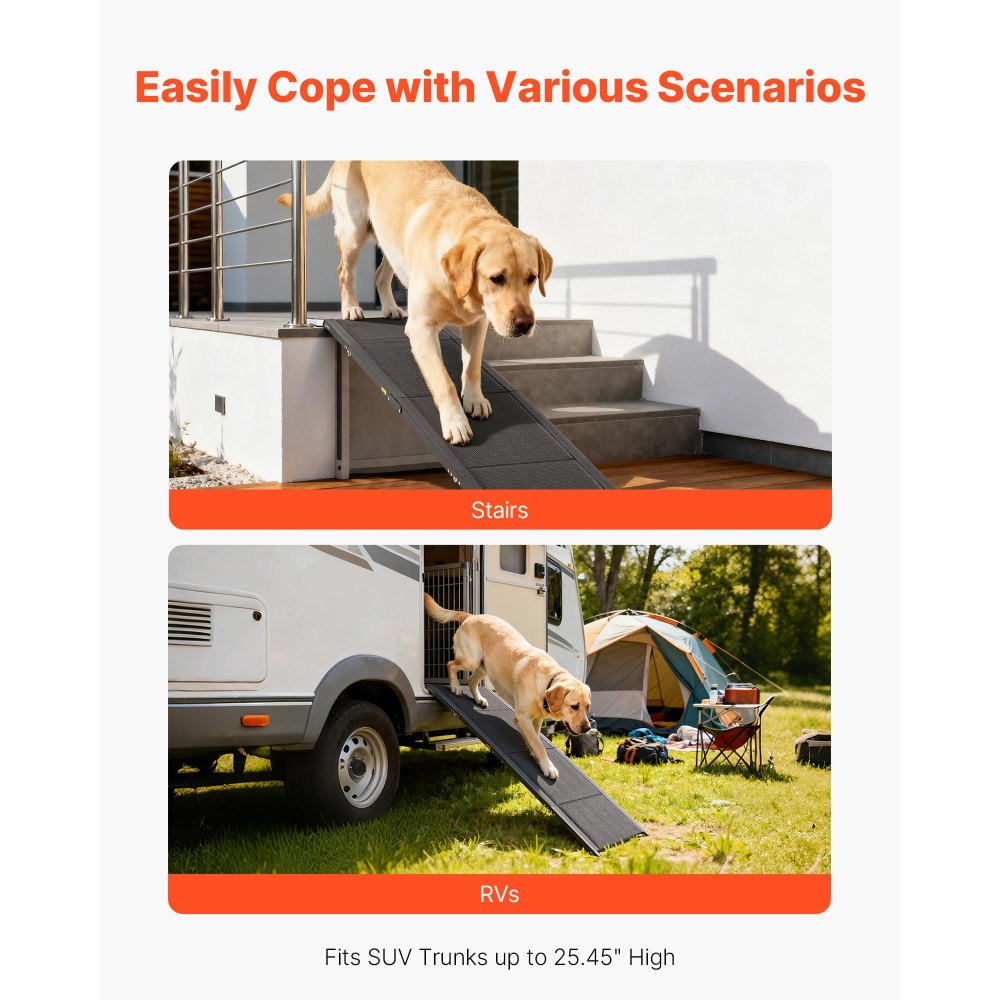 Ράμπα Σκύλου VEVOR για Αυτοκίνητα, 180 x 50,8 cm, Πτυσσόμενες Ράμπες Κατοικίδιων για Μεσαίους & Μεγάλους Σκύλους έως 113 kg, Ράμπα Σκάλας Κατοικίδιων με Αντιολισθητική Επιφάνεια από Ύφασμα Oxford, Φορητές Ράμπες Αυτοκινήτου Σκύλων Εξωτερικού Χώρου για SUV Ράμπα Σκύλου VEVOR για Αυτοκίνητα, 180 x 50,8 cm, Πτυσσόμενες Ράμπες Κατοικίδιων για Μεσαίους & Μεγάλους Σκύλους έως 113 kg, Ράμπα Σκάλας Κατοικίδιων με Αντιολισθητική Επιφάνεια από Ύφασμα Oxford, Φορητές Ράμπες Αυτοκινήτου Σκύλων Εξωτερικού Χώρου για SUV