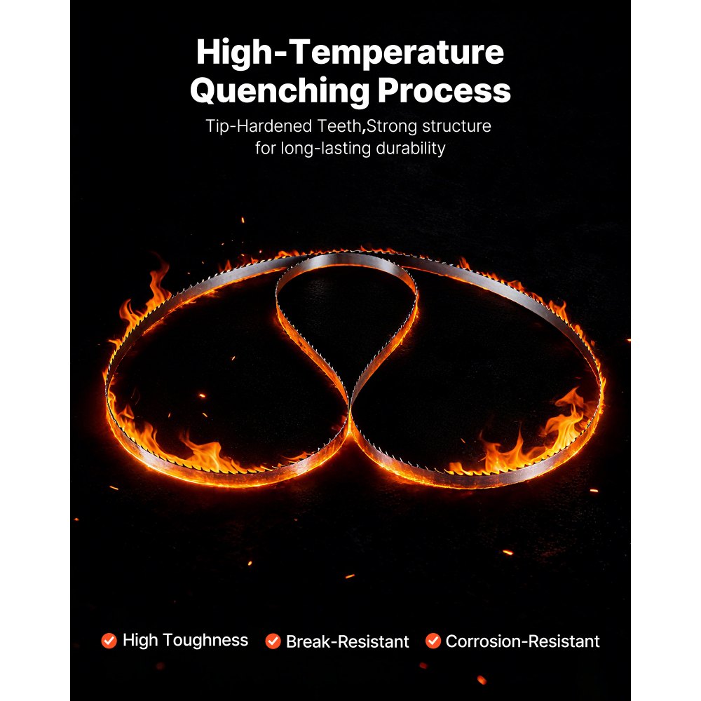 Λεπίδα πριονοκορδέλας VEVOR, μήκος 1832 mm, λεπίδα πριονοκορδέλας 4 TPI με 18 αιχμηρά δόντια σκληρυμένα HRC, χάλυβας άνθρακα υψηλής αντοχής SK5, πλάτος 12,7 mm, αντικατάσταση για τις κύριες μάρκες πριονοκορδέλας ξυλουργικής, συσκευασία 1 τεμαχίου Λεπίδα πριονοκορδέλας VEVOR, μήκος 1832 mm, λεπίδα πριονοκορδέλας 4 TPI με 18 αιχμηρά δόντια σκληρυμένα HRC, χάλυβας άνθρακα υψηλής αντοχής SK5, πλάτος 12,7 mm, αντικατάσταση για τις κύριες μάρκες πριονοκορδέλας ξυλουργικής, συσκευασία 1 τεμαχίου