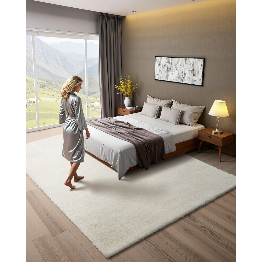 Χαλιά εσωτερικού χώρου VEVOR για βελούδινα δωμάτια, 2,44 x 3,05μ. Μαλακό βελούδινο χαλί, Χαλιά με γούνινο μαλλί για σαλόνι, υπνοδωμάτιο, ηλιόλουστο δωμάτιο, μοντέρνα αισθητική διακόσμησης σπιτιού, χωρίς χνούδι, μη υφασμένα, αντιολισθητικά, λευκό ιβουάρ Χαλιά εσωτερικού χώρου VEVOR για βελούδινα δωμάτια, 2,44 x 3,05μ. Μαλακό βελούδινο χαλί, Χαλιά με γούνινο μαλλί για σαλόνι, υπνοδωμάτιο, ηλιόλουστο δωμάτιο, μοντέρνα αισθητική διακόσμησης σπιτιού, χωρίς χνούδι, μη υφασμένα, αντιολισθητικά, λευκό ιβουάρ