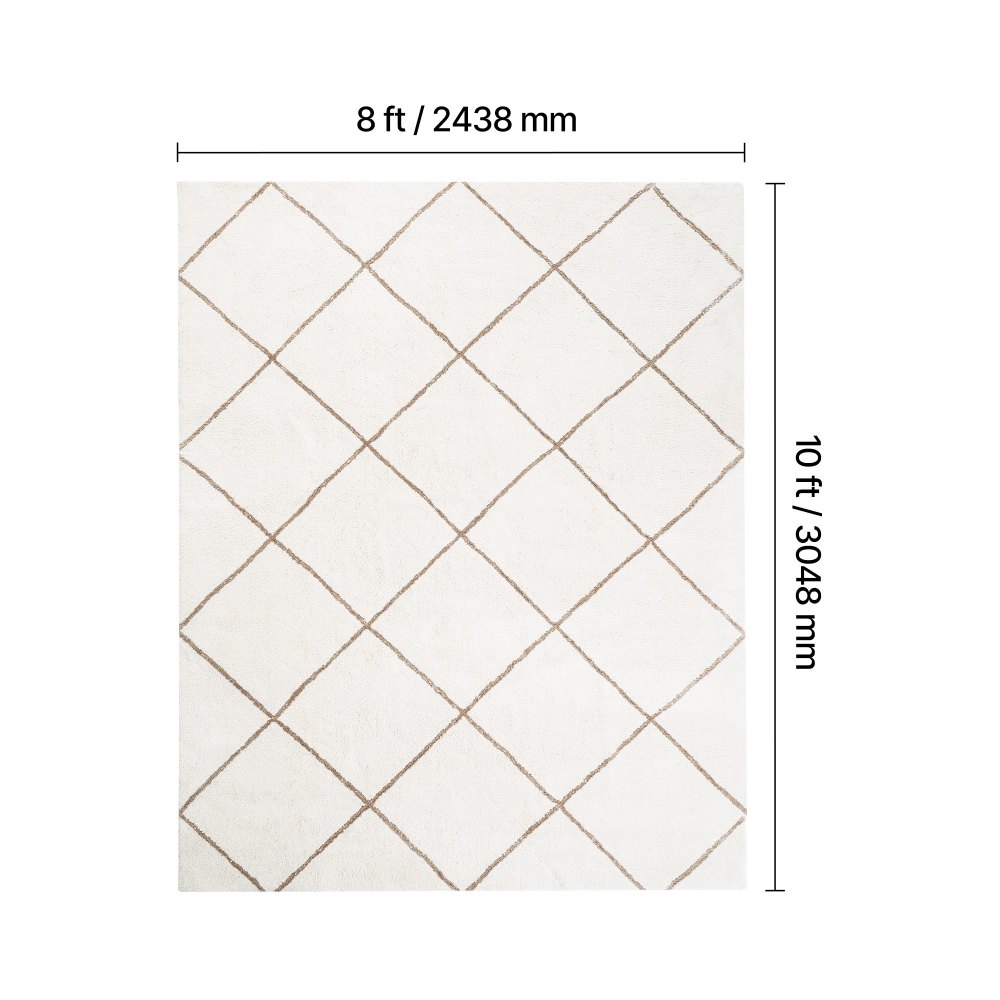 Χαλιά εσωτερικού χώρου VEVOR με βελούδινο πέλος, βελούδινο χαλί 2,44 x 3,05μ, Χαλιά περιοχής με γούνινο πέλος και μακρύ πέλος, Χοντρό και ανθεκτικό χαλί με ψηλό πέλος για χώρους με υψηλή κυκλοφορία, Υπνοδωμάτιο, Αντιολισθητικό υπόστρωμα, Μπεζ Χαλιά εσωτερικού χώρου VEVOR με βελούδινο πέλος, βελούδινο χαλί 2,44 x 3,05μ, Χαλιά περιοχής με γούνινο πέλος και μακρύ πέλος, Χοντρό και ανθεκτικό χαλί με ψηλό πέλος για χώρους με υψηλή κυκλοφορία, Υπνοδωμάτιο, Αντιολισθητικό υπόστρωμα, Μπεζ