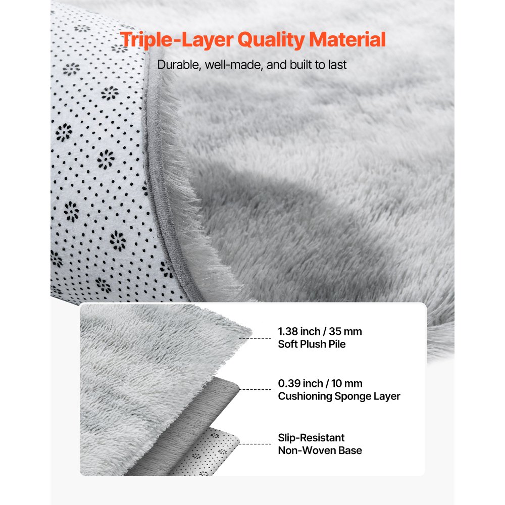 Χαλιά εσωτερικού χώρου VEVOR, μαλακό βελούδινο χαλί 2,74 x 3,66μ, γούνινα χαλιά για σαλόνι, υπνοδωμάτιο, μοντέρνο χαλί με μακρύ πέλος για αισθητική διακόσμηση σπιτιού, που δεν ρίχνει, αντιολισθητικό, ανοιχτό γκρι Tie-Dye Χαλιά εσωτερικού χώρου VEVOR, μαλακό βελούδινο χαλί 2,74 x 3,66μ, γούνινα χαλιά για σαλόνι, υπνοδωμάτιο, μοντέρνο χαλί με μακρύ πέλος για αισθητική διακόσμηση σπιτιού, που δεν ρίχνει, αντιολισθητικό, ανοιχτό γκρι Tie-Dye