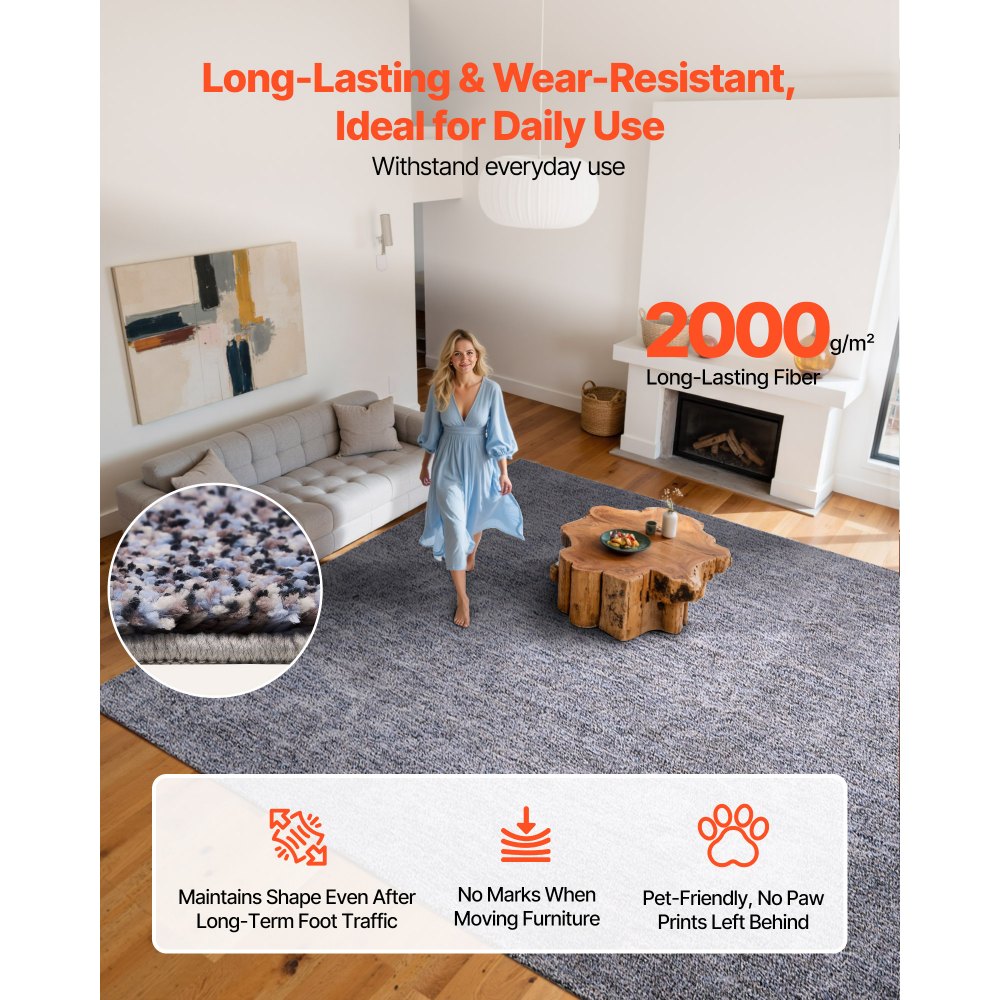 Χαλιά εσωτερικού χώρου VEVOR για βελούδινα δωμάτια, βελούδινο χαλί 2,74 x 3,66 μ., Χαλιά περιοχής με γούνινο πέλος και μακρύ πέλος, Χοντρό και ανθεκτικό χαλί με ψηλό πέλος για περιοχές με υψηλή κυκλοφορία, αντιολισθητικό υπόστρωμα, μπλε-γκρι Χαλιά εσωτερικού χώρου VEVOR για βελούδινα δωμάτια, βελούδινο χαλί 2,74 x 3,66 μ., Χαλιά περιοχής με γούνινο πέλος και μακρύ πέλος, Χοντρό και ανθεκτικό χαλί με ψηλό πέλος για περιοχές με υψηλή κυκλοφορία, αντιολισθητικό υπόστρωμα, μπλε-γκρι