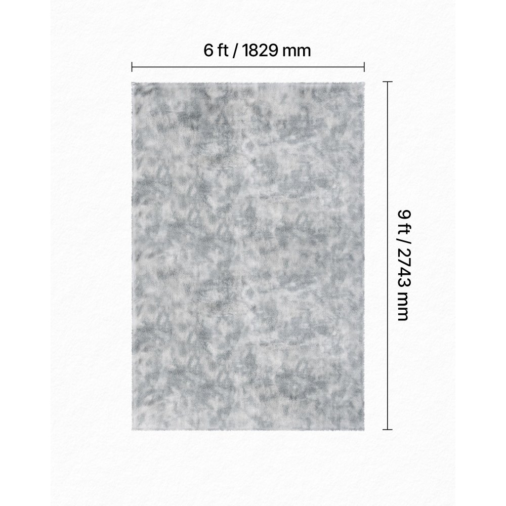 Χαλιά εσωτερικού χώρου VEVOR για βελούδινα δωμάτια, μαλακό βελούδινο χαλί 1,83x2,74 μ., χαλιά FFurry Shag για σαλόνι, υπνοδωμάτιο, μοντέρνο χαλί αισθητικής με μακρύ πέλος, που δεν ρίχνει, ανθεκτικό στην ολίσθηση, ανοιχτό γκρι Tie-Dye Χαλιά εσωτερικού χώρου VEVOR για βελούδινα δωμάτια, μαλακό βελούδινο χαλί 1,83x2,74 μ., χαλιά FFurry Shag για σαλόνι, υπνοδωμάτιο, μοντέρνο χαλί αισθητικής με μακρύ πέλος, που δεν ρίχνει, ανθεκτικό στην ολίσθηση, ανοιχτό γκρι Tie-Dye