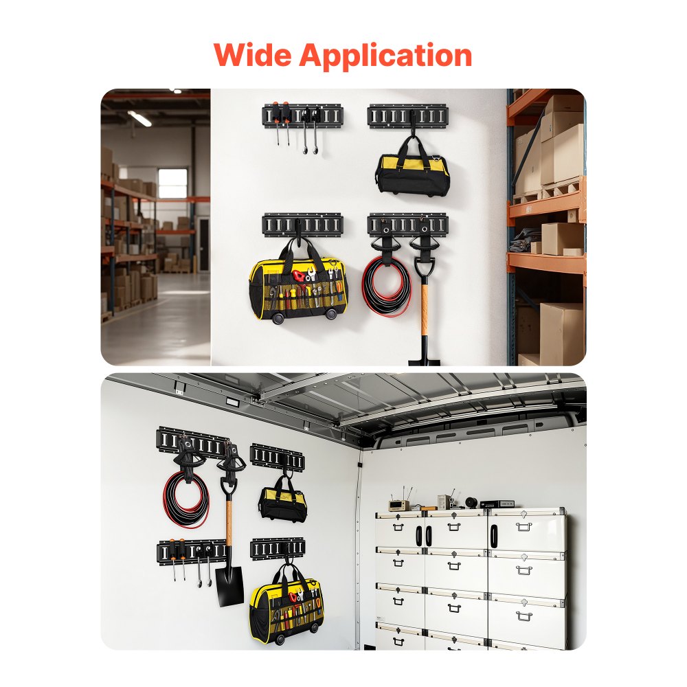 Κιτ ράγας πρόσδεσης VEVOR E-Track, 4 ράγες ράγας E 0,4 m, 2 γάντζοι σχήματος U, 2 βάσεις εργαλείων, 2 στηρίγματα ραφιών ράγας, 2 βάσεις ελαστικών, 2 δακτύλιοι αποθήκευσης καλωδίων, 8 καπάκια άκρων και 1 τσάντα, κατάλληλο για φορτηγά και ρυμουλκούμενα Κιτ ράγας πρόσδεσης VEVOR E-Track, 4 ράγες ράγας E 0,4 m, 2 γάντζοι σχήματος U, 2 βάσεις εργαλείων, 2 στηρίγματα ραφιών ράγας, 2 βάσεις ελαστικών, 2 δακτύλιοι αποθήκευσης καλωδίων, 8 καπάκια άκρων και 1 τσάντα, κατάλληλο για φορτηγά και ρυμουλκούμενα