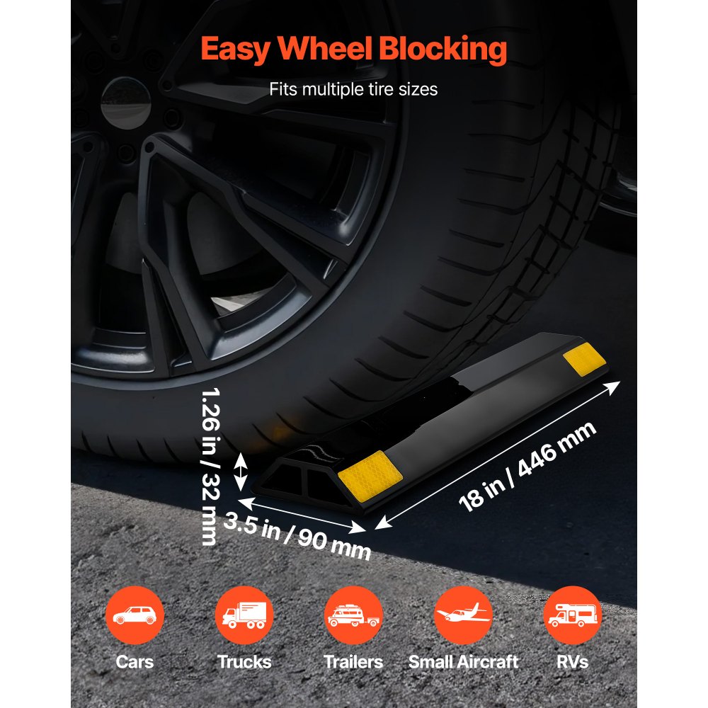 Στοπ στάθμευσης VEVOR, Βοήθημα στάθμευσης βαρέως τύπου 446 mm 2 τεμαχίων για γκαράζ, Στοπ δαπέδου γκαράζ PP με ανακλαστικές ταινίες, Οχήματα, Gadgets για αυτοκίνητα, βαν, φορτηγά, στοπ οδηγών ελαστικών, προφυλακτήρες Στοπ στάθμευσης VEVOR, Βοήθημα στάθμευσης βαρέως τύπου 446 mm 2 τεμαχίων για γκαράζ, Στοπ δαπέδου γκαράζ PP με ανακλαστικές ταινίες, Οχήματα, Gadgets για αυτοκίνητα, βαν, φορτηγά, στοπ οδηγών ελαστικών, προφυλακτήρες