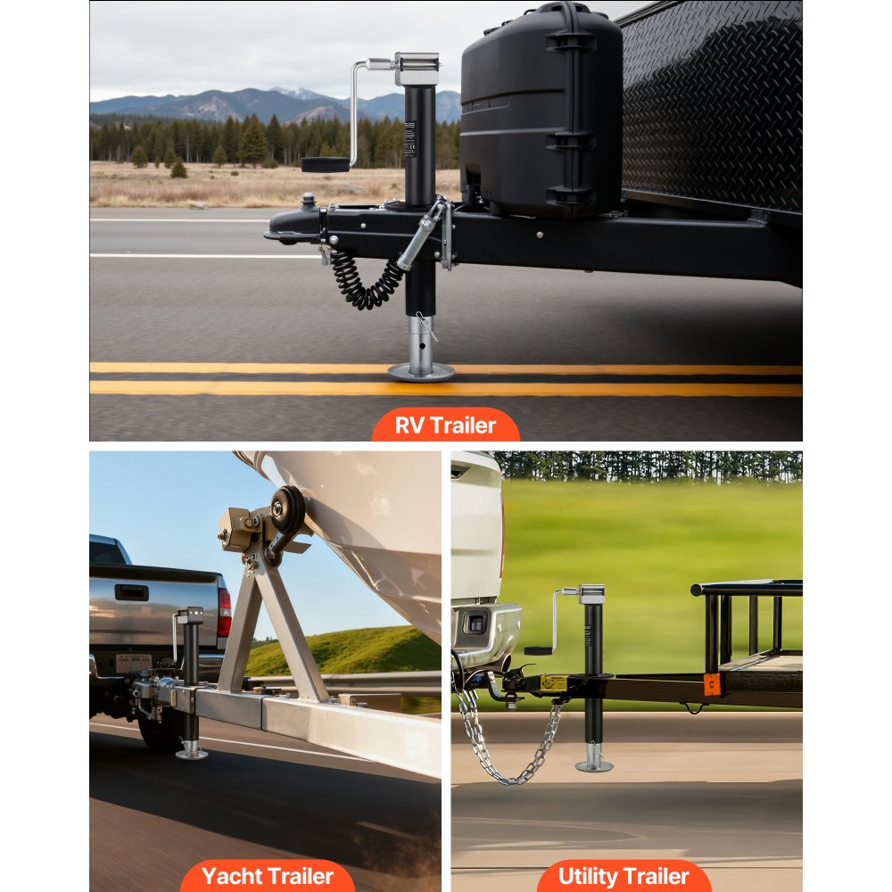 Γρύλος ρυμούλκησης VEVOR 2267 kg A-Frame, κάθετη διαδρομή 381 mm, γρύλος ανύψωσης ρυμούλκησης με ρυθμιζόμενο πόδι πτώσης 7 επιπέδων και υποδοχή τρυπανιού, συμβατός με ασύρματο τρυπάνι, κατάλληλος για τροχόσπιτα, οχήματα πολλαπλών χρήσεων και ρυμουλκούμενα σκαφών αναψυχής Γρύλος ρυμούλκησης VEVOR 2267 kg A-Frame, κάθετη διαδρομή 381 mm, γρύλος ανύψωσης ρυμούλκησης με ρυθμιζόμενο πόδι πτώσης 7 επιπέδων και υποδοχή τρυπανιού, συμβατός με ασύρματο τρυπάνι, κατάλληλος για τροχόσπιτα, οχήματα πολλαπλών χρήσεων και ρυμουλκούμενα σκαφών αναψυχής