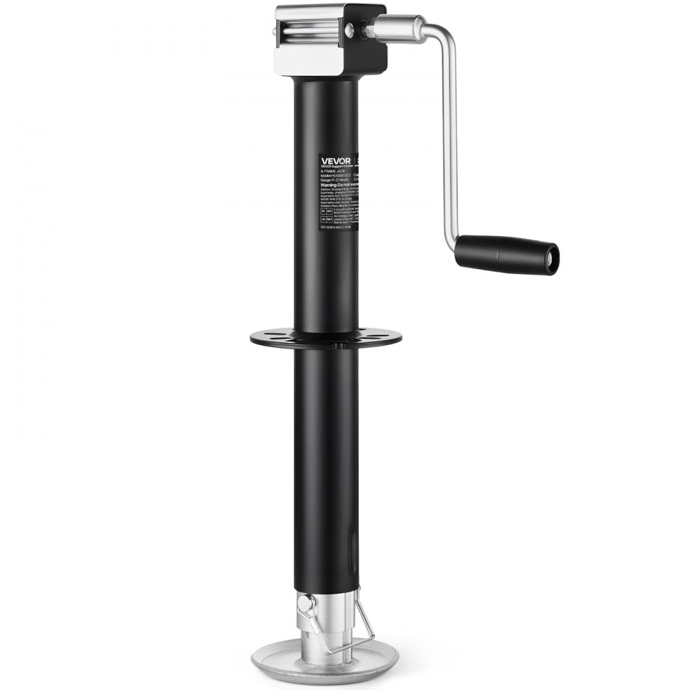 Γρύλος ρυμούλκησης VEVOR 2267 kg A-Frame, κάθετη διαδρομή 381 mm, γρύλος ανύψωσης ρυμούλκησης με ρυθμιζόμενο πόδι πτώσης 7 επιπέδων και υποδοχή τρυπανιού, συμβατός με ασύρματο τρυπάνι, κατάλληλος για τροχόσπιτα, οχήματα πολλαπλών χρήσεων και ρυμουλκούμενα σκαφών αναψυχής Γρύλος ρυμούλκησης VEVOR 2267 kg A-Frame, κάθετη διαδρομή 381 mm, γρύλος ανύψωσης ρυμούλκησης με ρυθμιζόμενο πόδι πτώσης 7 επιπέδων και υποδοχή τρυπανιού, συμβατός με ασύρματο τρυπάνι, κατάλληλος για τροχόσπιτα, οχήματα πολλαπλών χρήσεων και ρυμουλκούμενα σκαφών αναψυχής