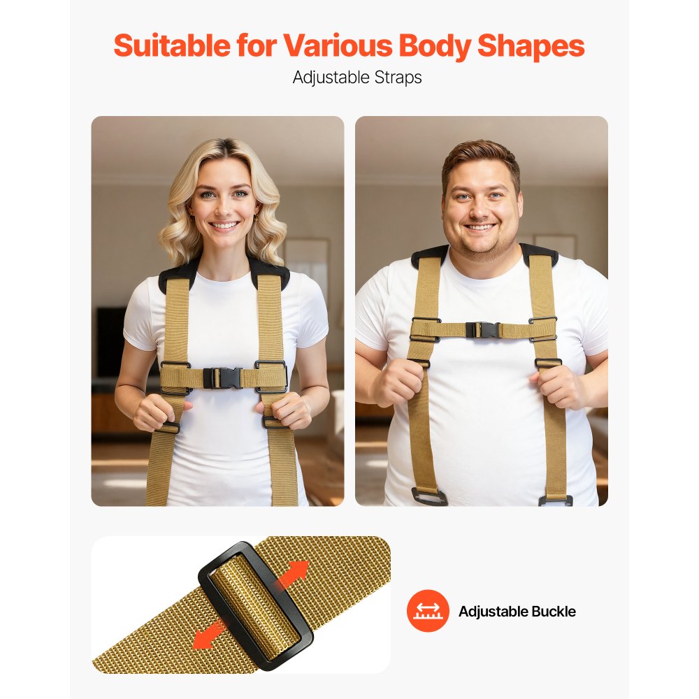 Ιμάντες Μετακίνησης VEVOR, Υποστηρίζει έως 453,6 kg, Σύστημα Ανύψωσης και Μετακίνησης 2 Ατόμων με 2 Ιμάντες Ζώνης & 2 Ιμάντες Φέρουσας Φόρτισης, Ρυθμιζόμενοι Ιμάντες Ανύψωσης για Μετακίνηση Επίπλων, Συσκευών, Στρωμάτων Ιμάντες Μετακίνησης VEVOR, Υποστηρίζει έως 453,6 kg, Σύστημα Ανύψωσης και Μετακίνησης 2 Ατόμων με 2 Ιμάντες Ζώνης & 2 Ιμάντες Φέρουσας Φόρτισης, Ρυθμιζόμενοι Ιμάντες Ανύψωσης για Μετακίνηση Επίπλων, Συσκευών, Στρωμάτων