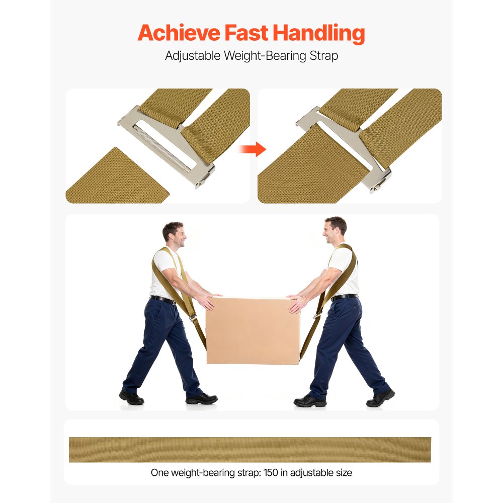 Ιμάντες Μετακίνησης VEVOR, Υποστηρίζει έως 453,6 kg, Σύστημα Ανύψωσης και Μετακίνησης 2 Ατόμων με 2 Ιμάντες Ζώνης & 1 Ιμάντα Φέρουσας Φορτίο, Ρυθμιζόμενοι Ιμάντες Ώμου Ανύψωσης Μετακίνηση Επίπλων, Συσκευών, Στρωμάτων Ιμάντες Μετακίνησης VEVOR, Υποστηρίζει έως 453,6 kg, Σύστημα Ανύψωσης και Μετακίνησης 2 Ατόμων με 2 Ιμάντες Ζώνης & 1 Ιμάντα Φέρουσας Φορτίο, Ρυθμιζόμενοι Ιμάντες Ώμου Ανύψωσης Μετακίνηση Επίπλων, Συσκευών, Στρωμάτων