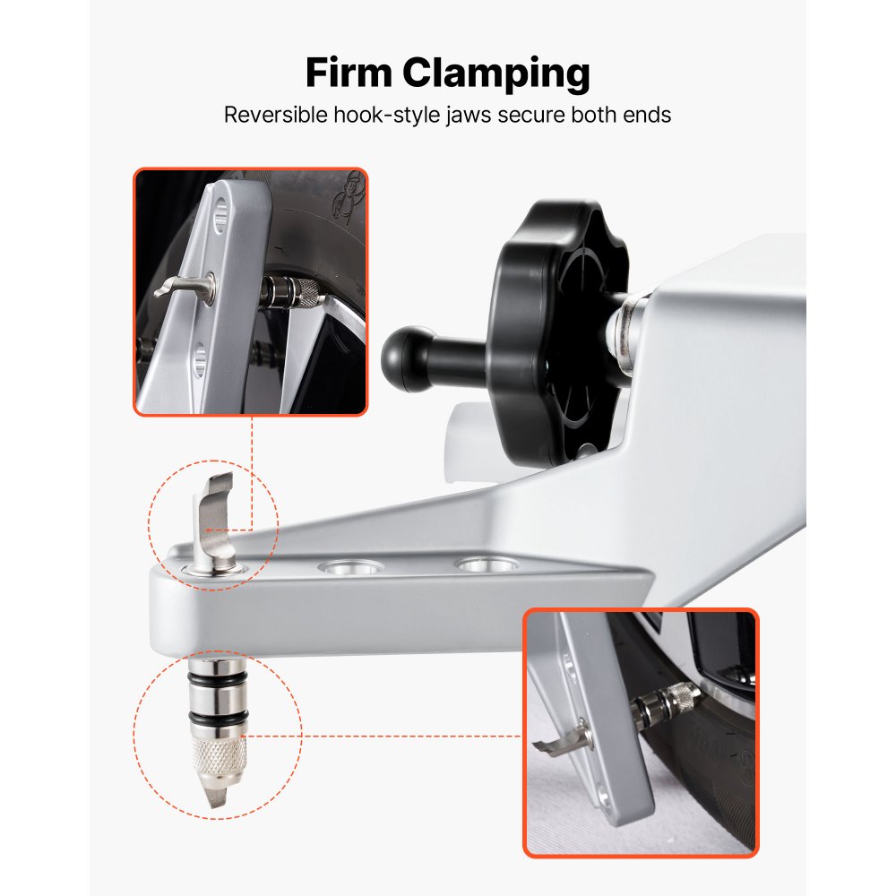 Σφιγκτήρας τροχού VEVOR & Μαγνητικός προσαρμογέας, 1 τεμάχιο εργαλείο ευθυγράμμισης τροχών από κράμα αλουμινίου για ακριβή μετρητή κάμπερ, ταιριάζει σε ζάντες 279-635 mm, Εργαλείο επισκευής ελαστικών με μαγνητικό μετρητή γενικής χρήσης για αυτοκίνητο, φορτηγό, SUV, μοτοσικλέτα Σφιγκτήρας τροχού VEVOR & Μαγνητικός προσαρμογέας, 1 τεμάχιο εργαλείο ευθυγράμμισης τροχών από κράμα αλουμινίου για ακριβή μετρητή κάμπερ, ταιριάζει σε ζάντες 279-635 mm, Εργαλείο επισκευής ελαστικών με μαγνητικό μετρητή γενικής χρήσης για αυτοκίνητο, φορτηγό, SUV, μοτοσικλέτα