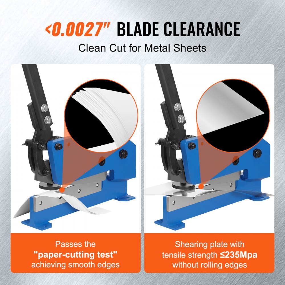 Χειροκίνητο ψαλίδι πλάκας VEVOR 8" για επεξεργασία μεταλλικών φύλλων, κόπτης πάγκου HS-8 με υλικό Q235, για χειροτεχνίες από χοντρό χάλυβα, μηχανή πρέσας ρολών βαρέως τύπου για κατασκευαστές, λάτρεις του DIY Χειροκίνητο ψαλίδι πλάκας VEVOR 8" για επεξεργασία μεταλλικών φύλλων, κόπτης πάγκου HS-8 με υλικό Q235, για χειροτεχνίες από χοντρό χάλυβα, μηχανή πρέσας ρολών βαρέως τύπου για κατασκευαστές, λάτρεις του DIY