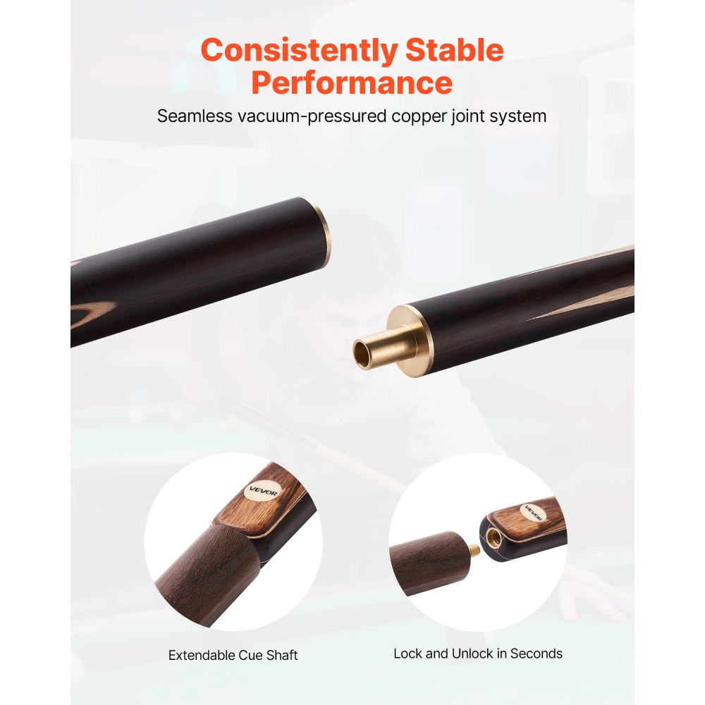 Στέκα Μπιλιάρδου VEVOR, Στέκα Σνούκερ με Αρθρωτή Ραβδί 1447,8 χιλ., Στέκες Σνούκερ με Ράβδο Επέκτασης & Δερμάτινη Μύτη 9,5 χιλ., Ραβδί Μπιλιάρδου 538 γρ. για Επαγγελματικό Τραπέζι Μπιλιάρδου, Μπαρ, Σπίτι, Γραφείο, Περιλαμβάνει Θήκη Αλουμινίου Στέκα Μπιλιάρδου VEVOR, Στέκα Σνούκερ με Αρθρωτή Ραβδί 1447,8 χιλ., Στέκες Σνούκερ με Ράβδο Επέκτασης & Δερμάτινη Μύτη 9,5 χιλ., Ραβδί Μπιλιάρδου 538 γρ. για Επαγγελματικό Τραπέζι Μπιλιάρδου, Μπαρ, Σπίτι, Γραφείο, Περιλαμβάνει Θήκη Αλουμινίου